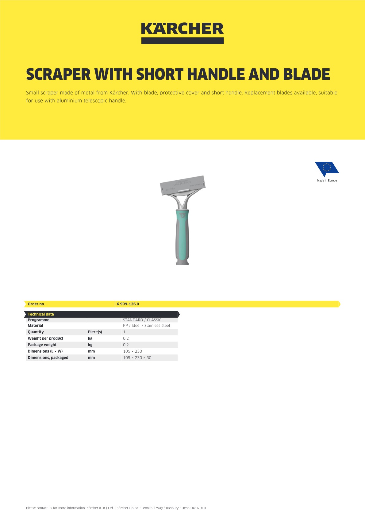 Product information