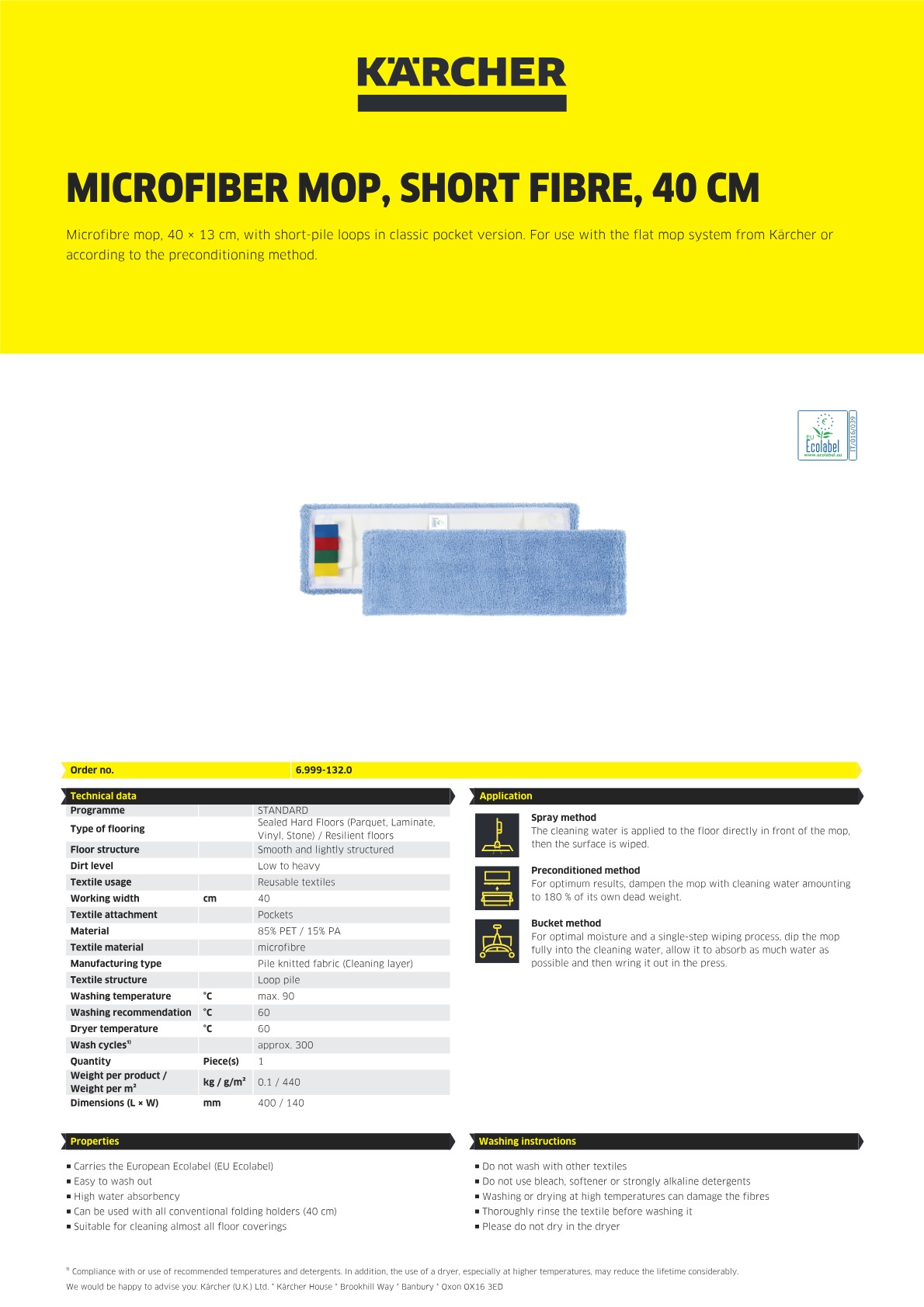 Product information