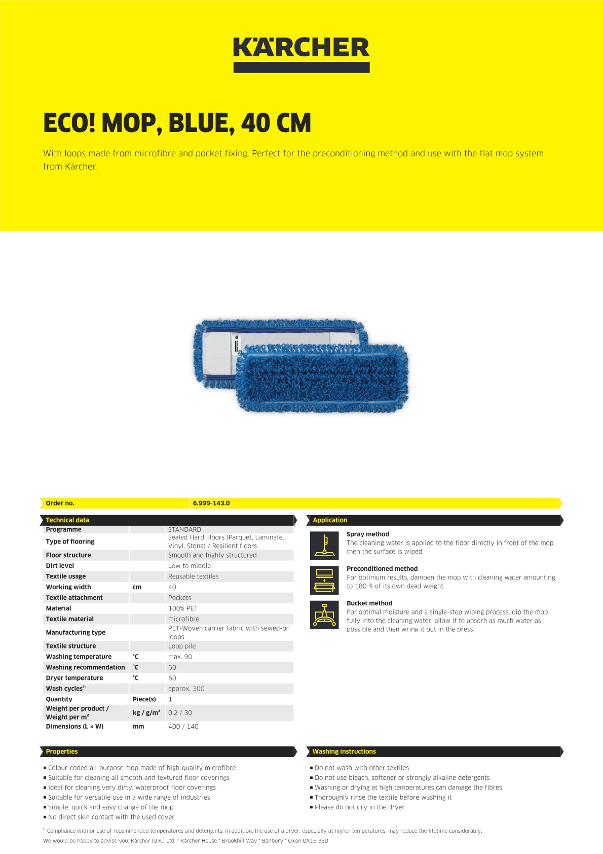 Product information