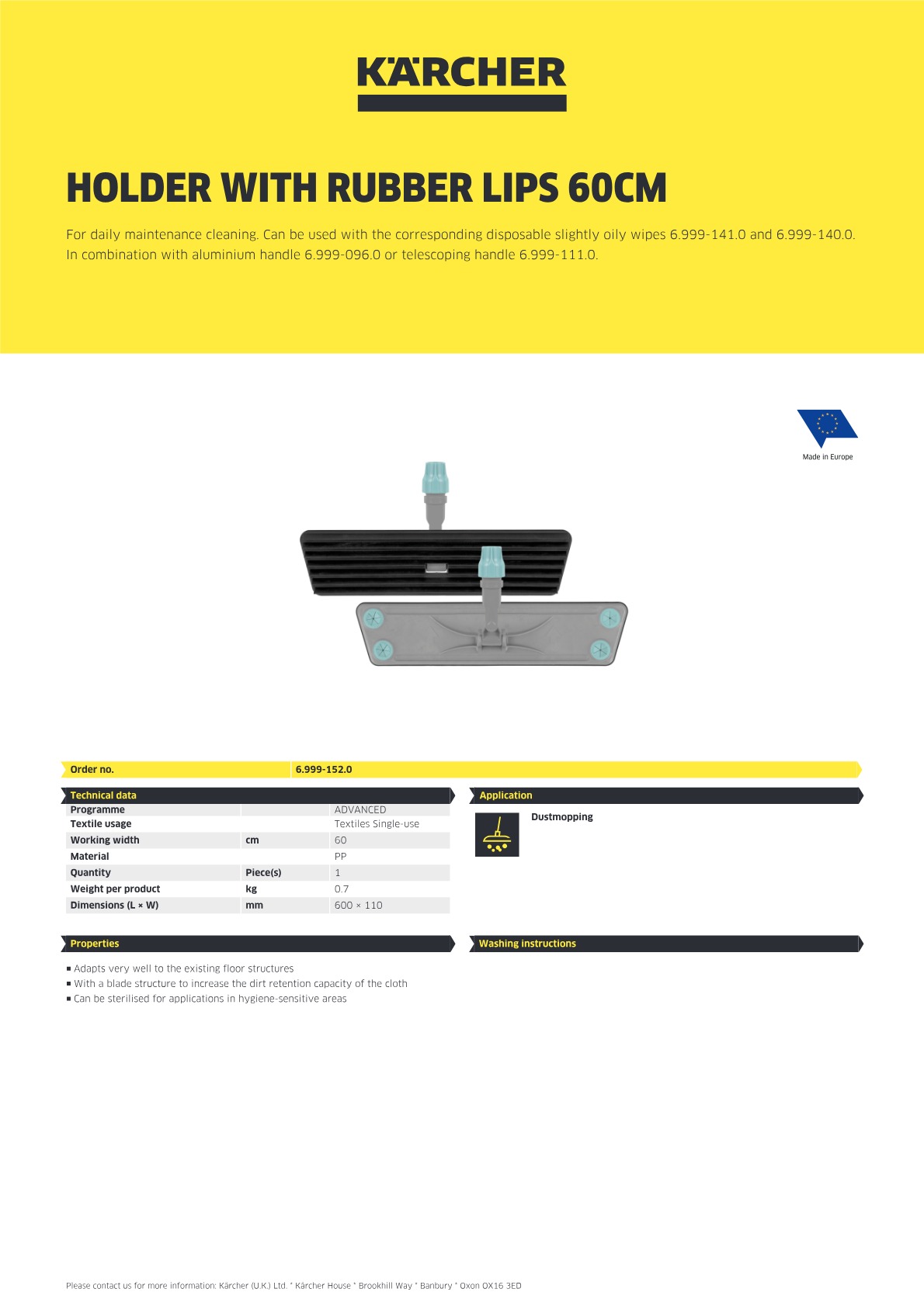 Product information