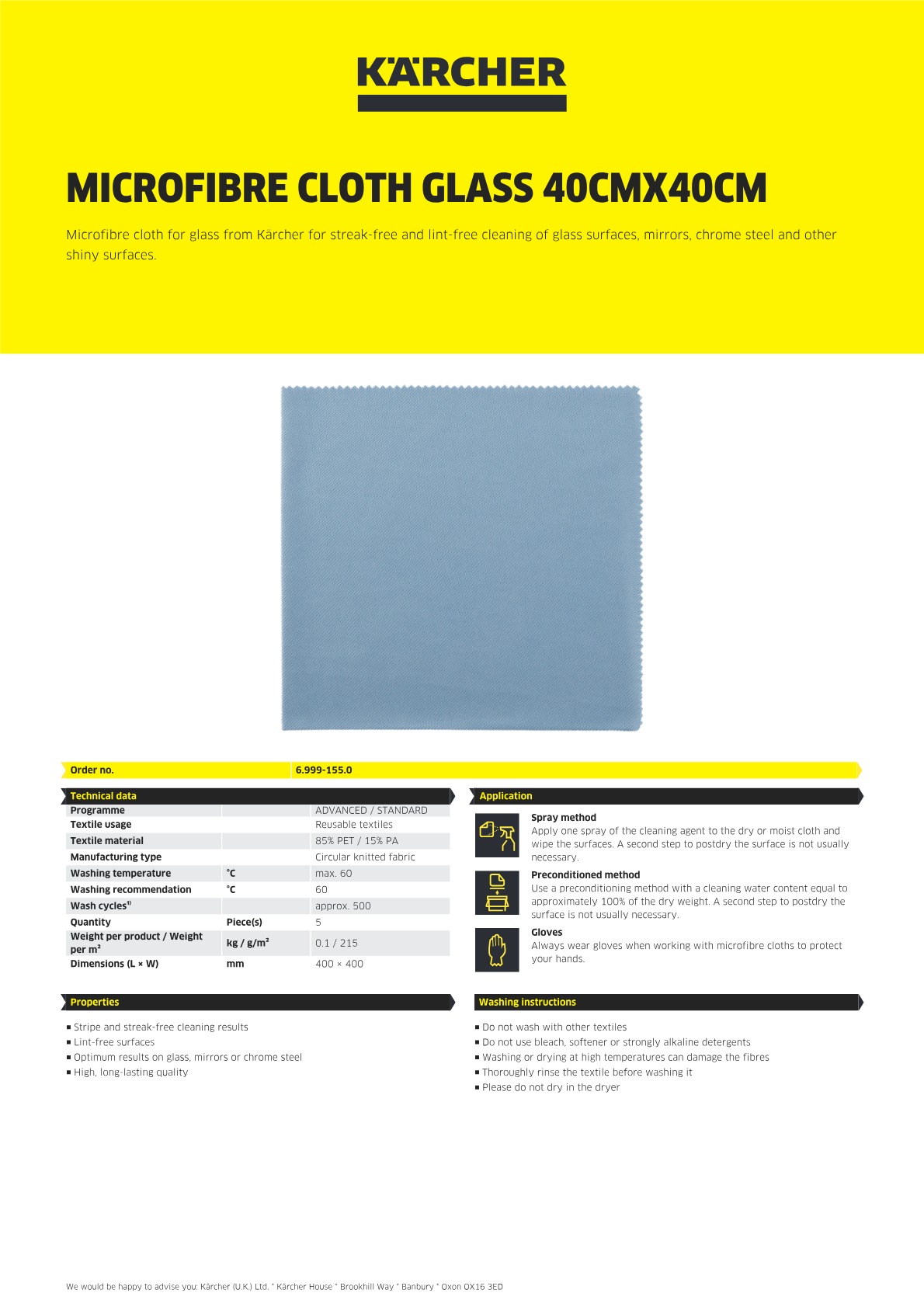 Product information