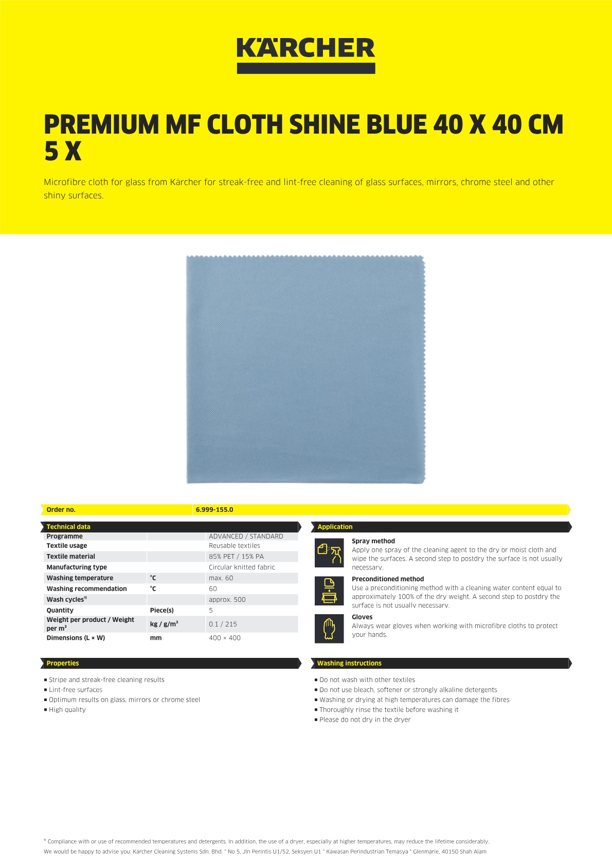 Product information