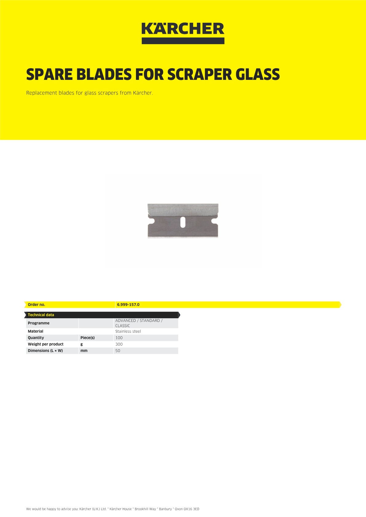 Product information