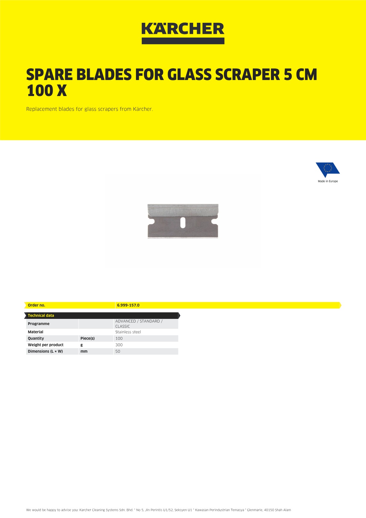 Product information