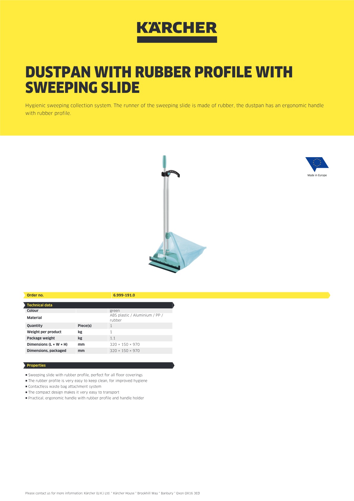 Product information