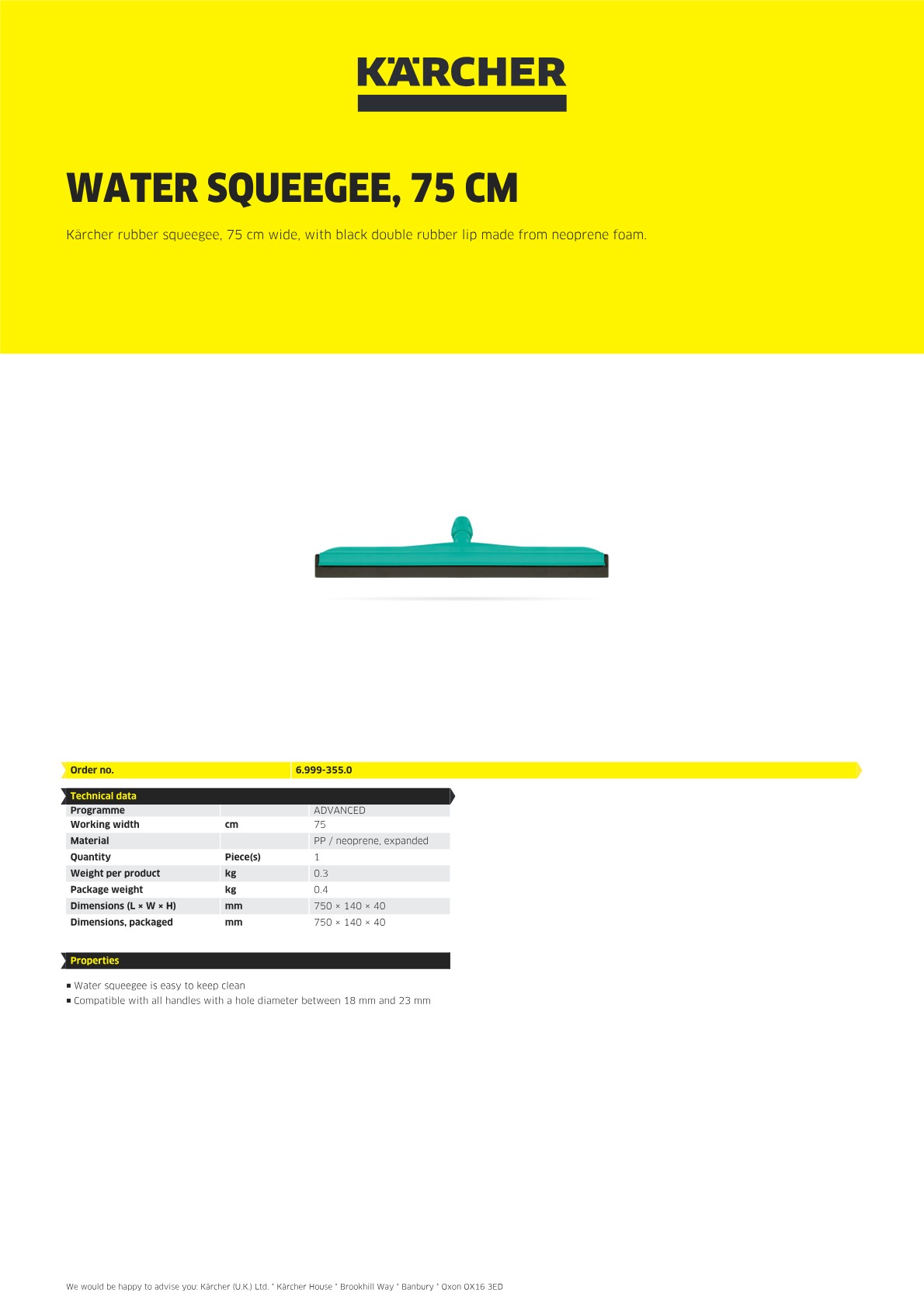 Product information