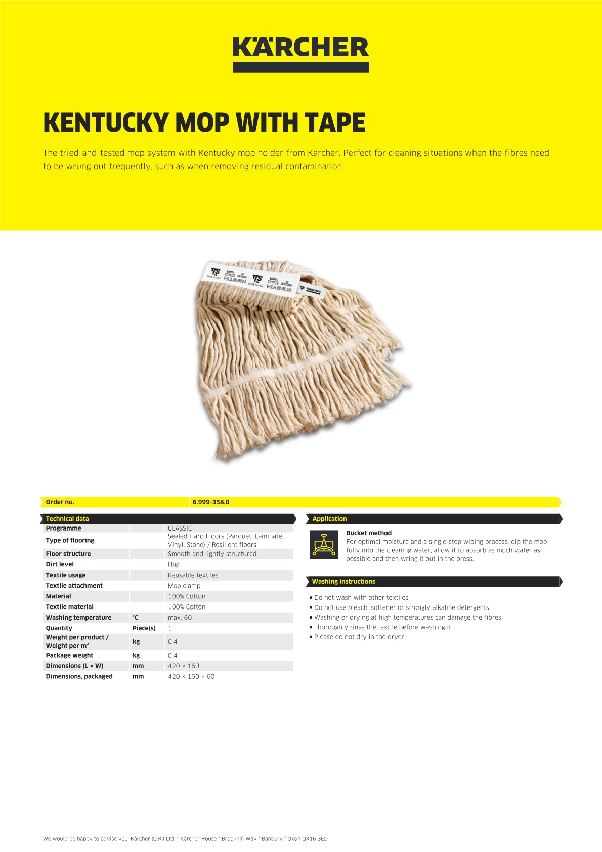 Product information