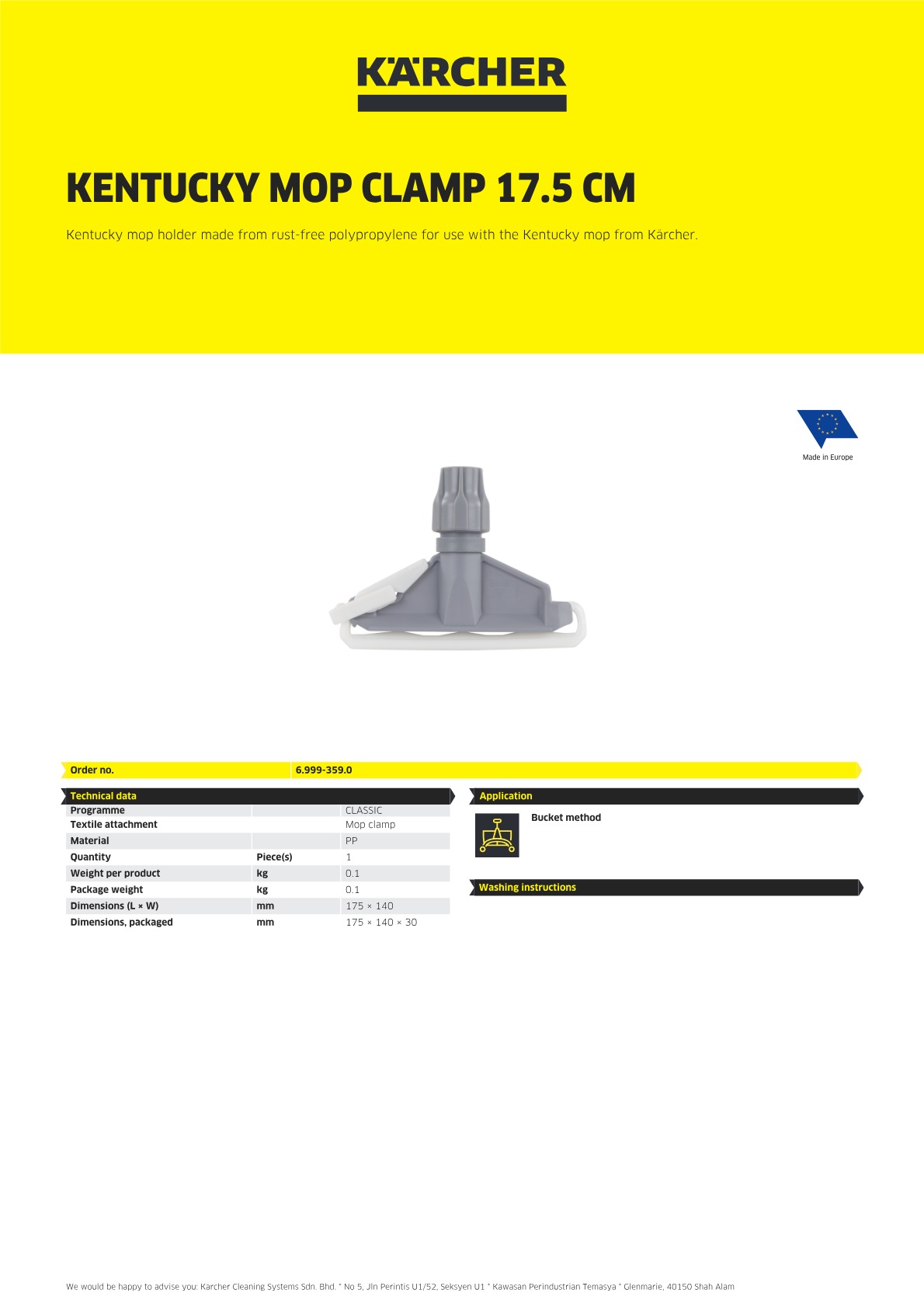Product information