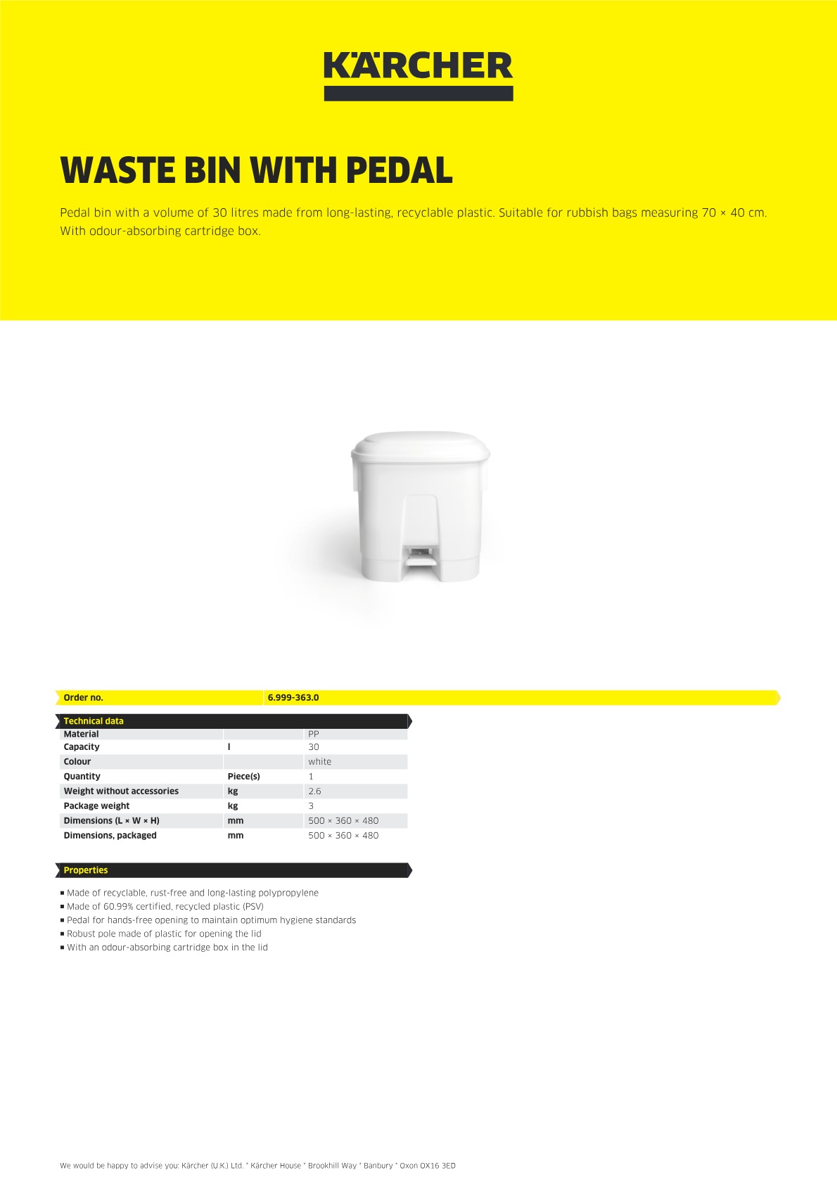 Product information