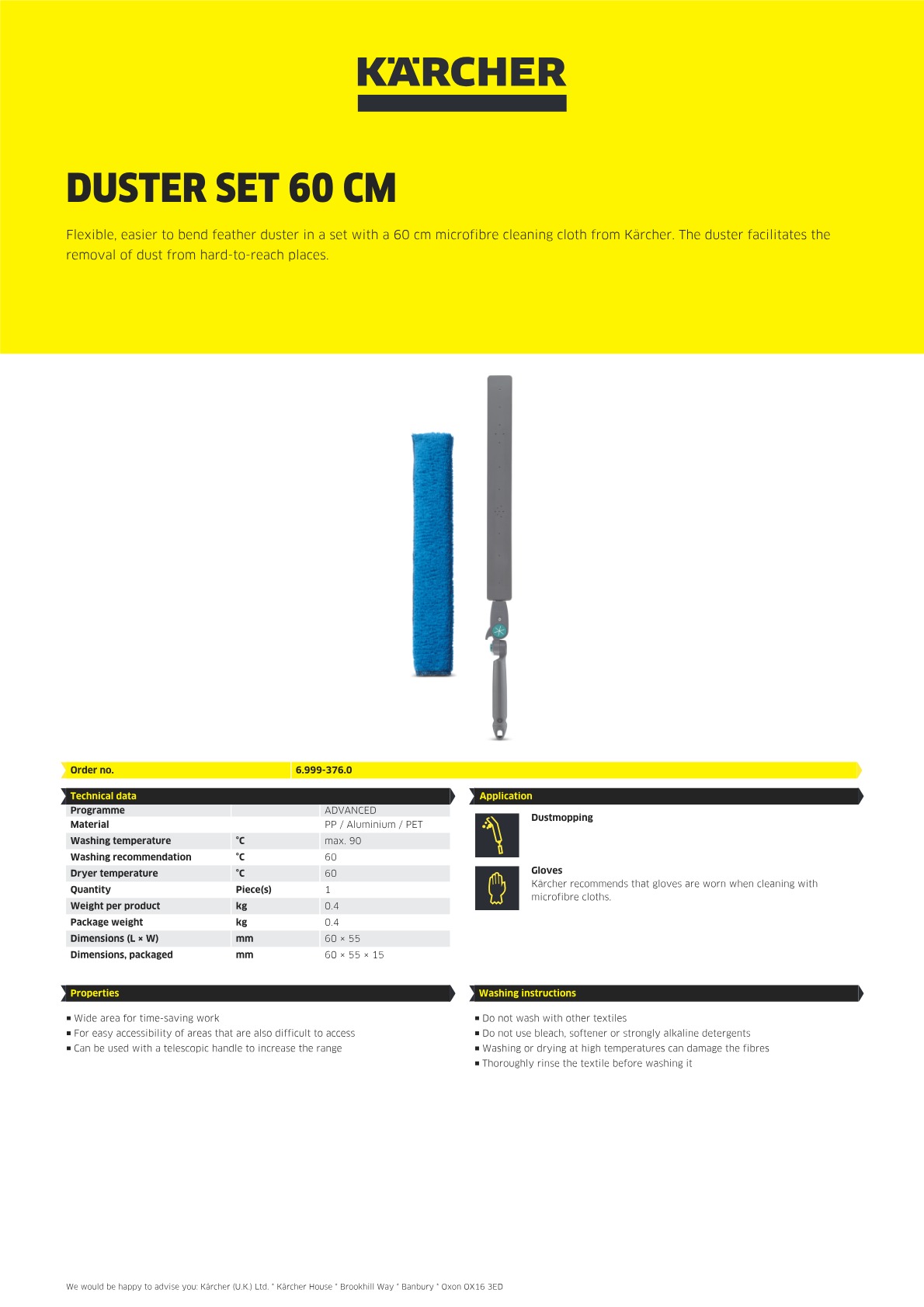 Product information
