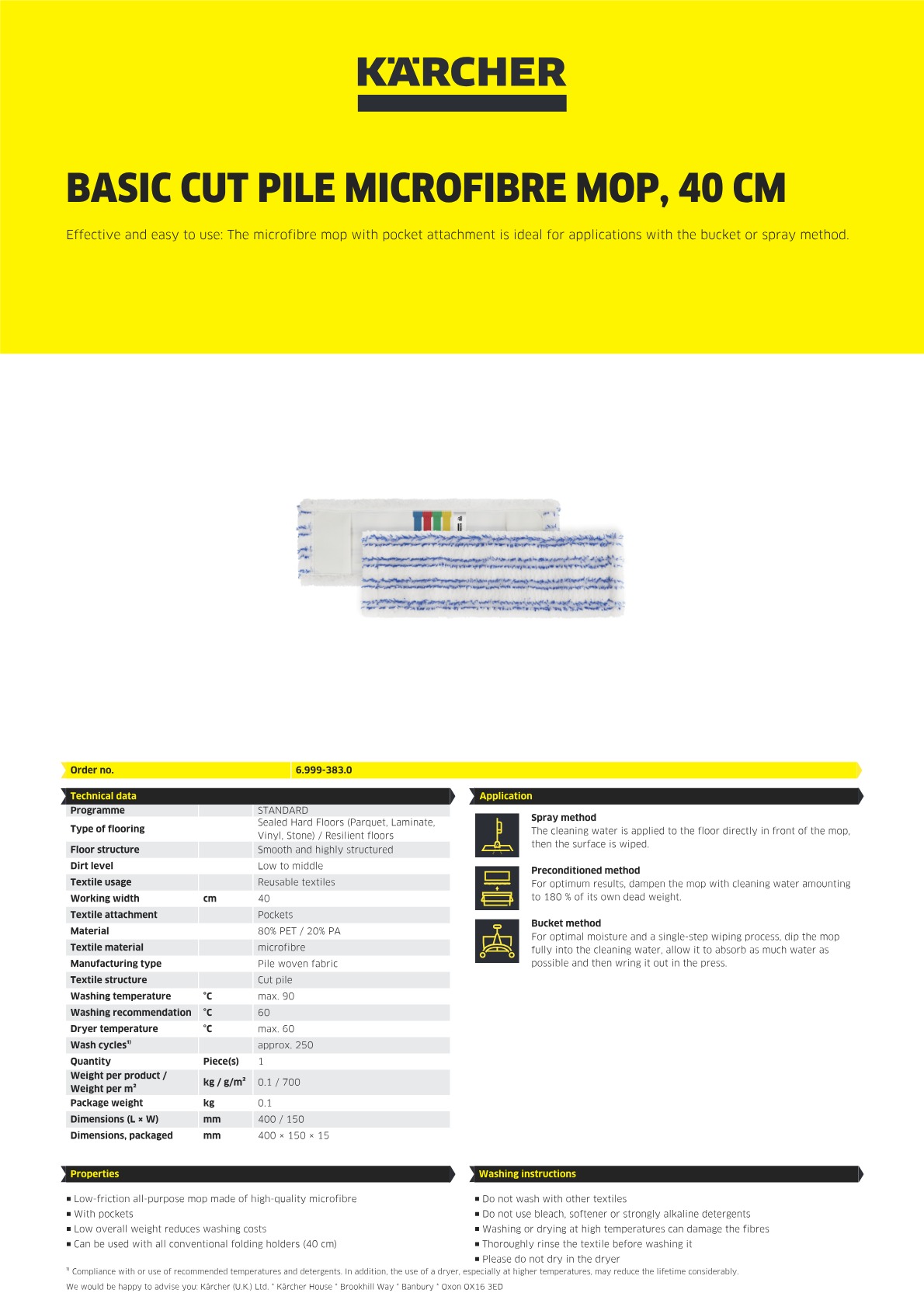 Product information