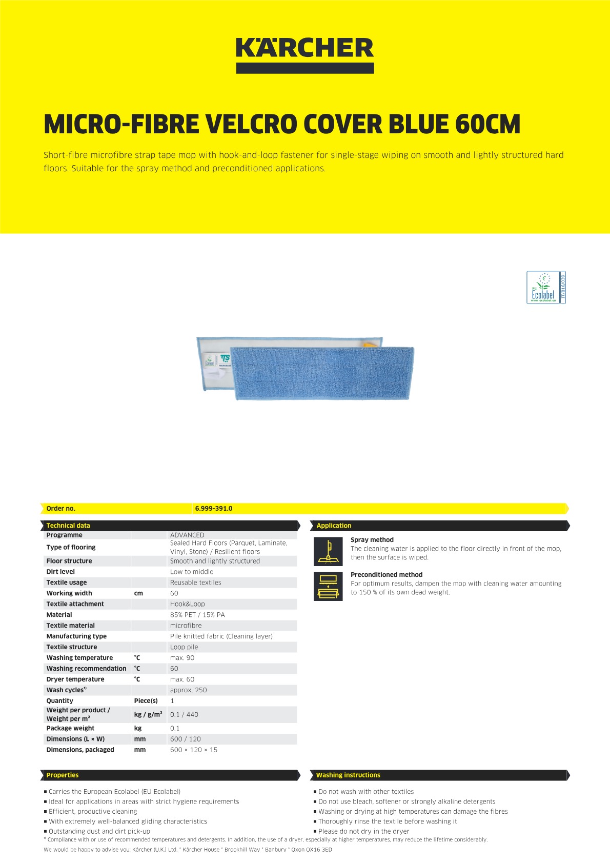 Product information