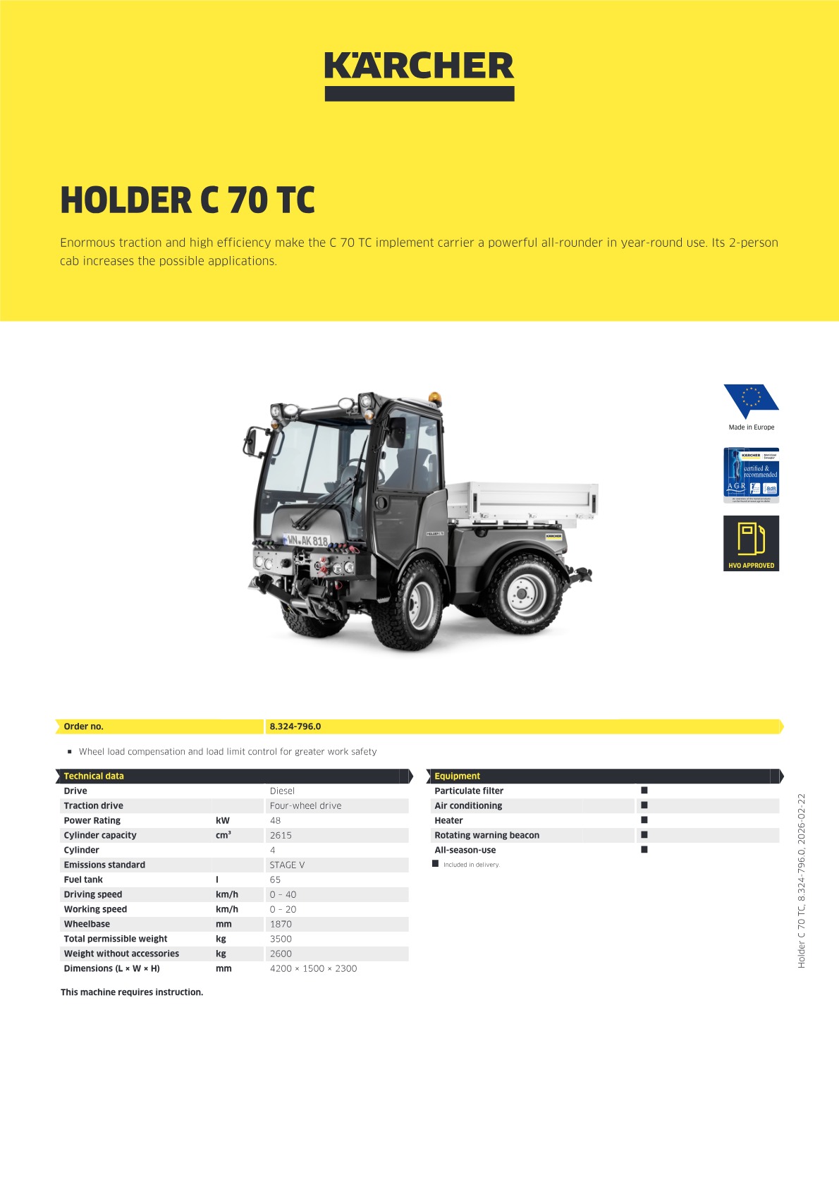 Product information