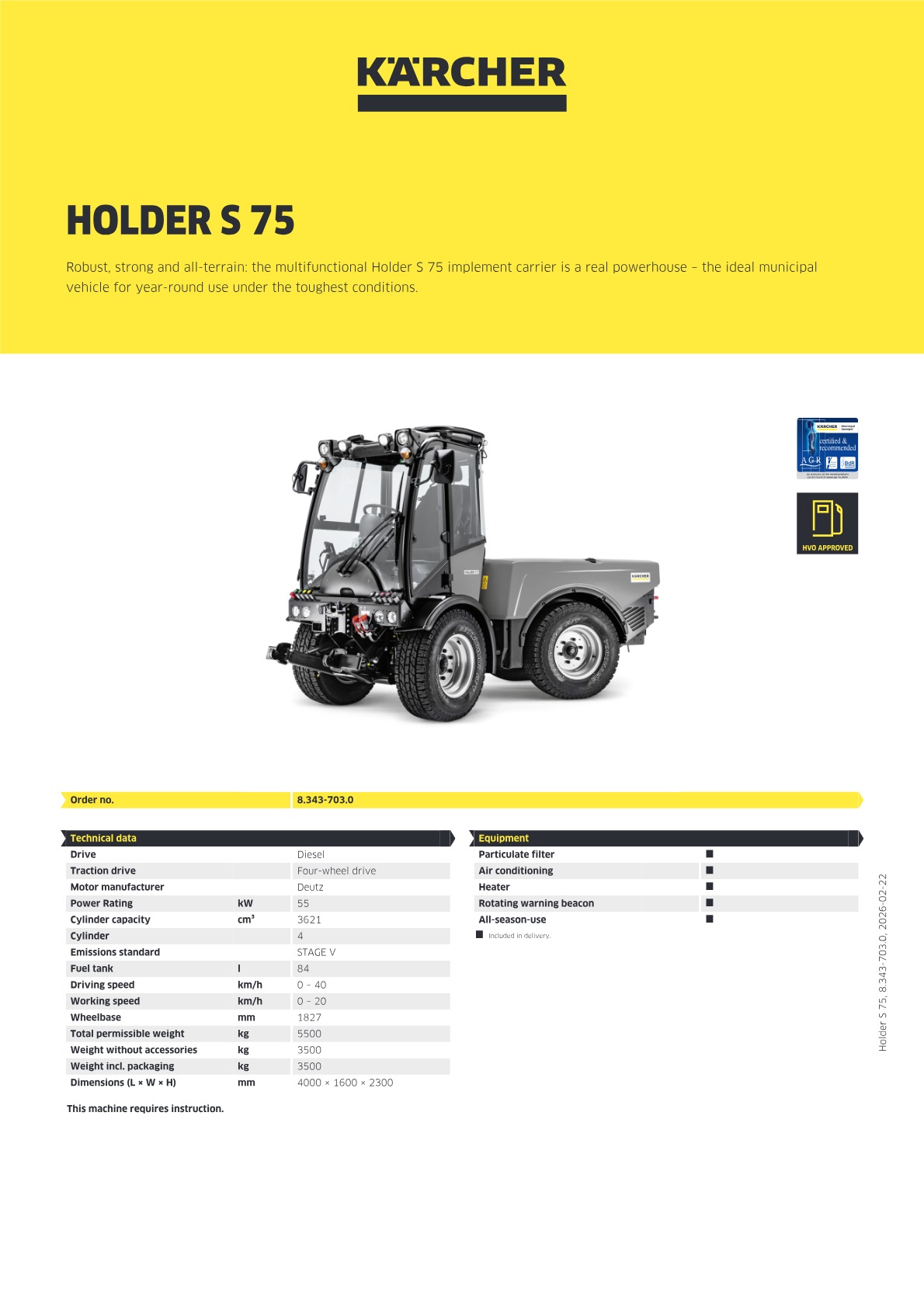 Product information