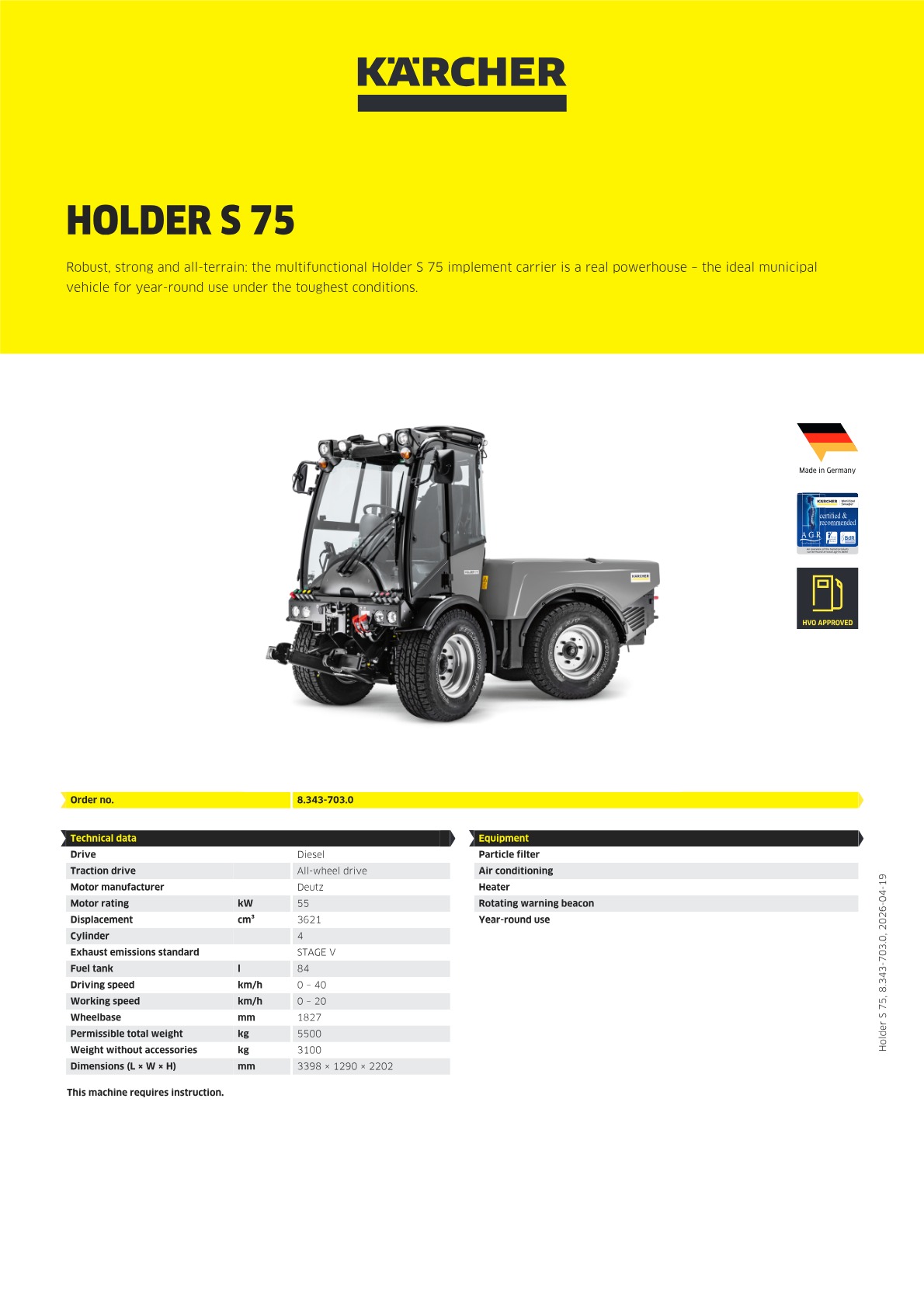 Product information