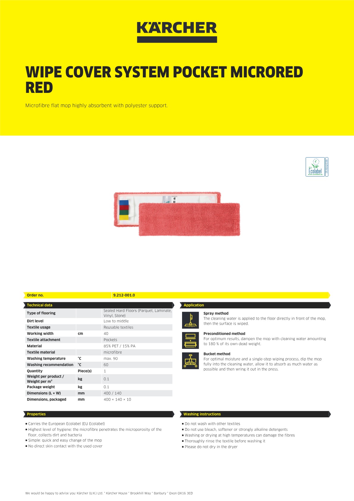 Product information