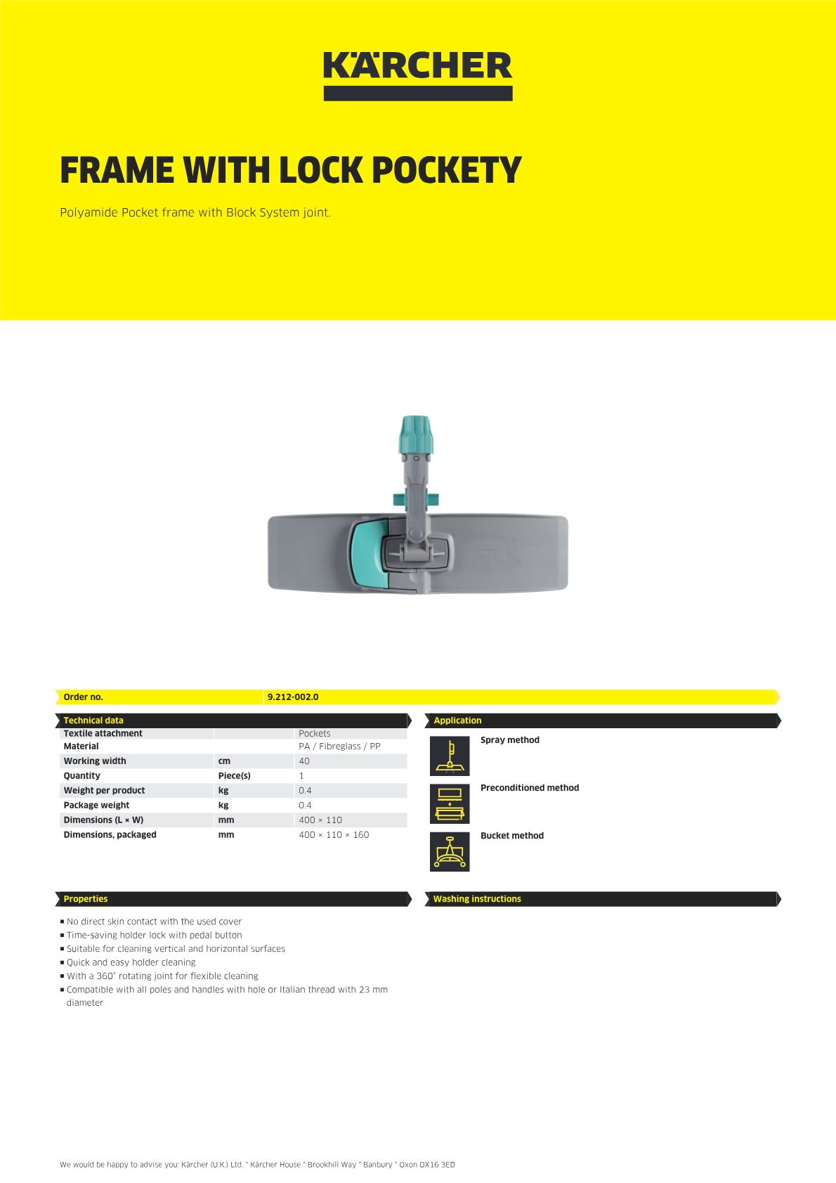 Product information