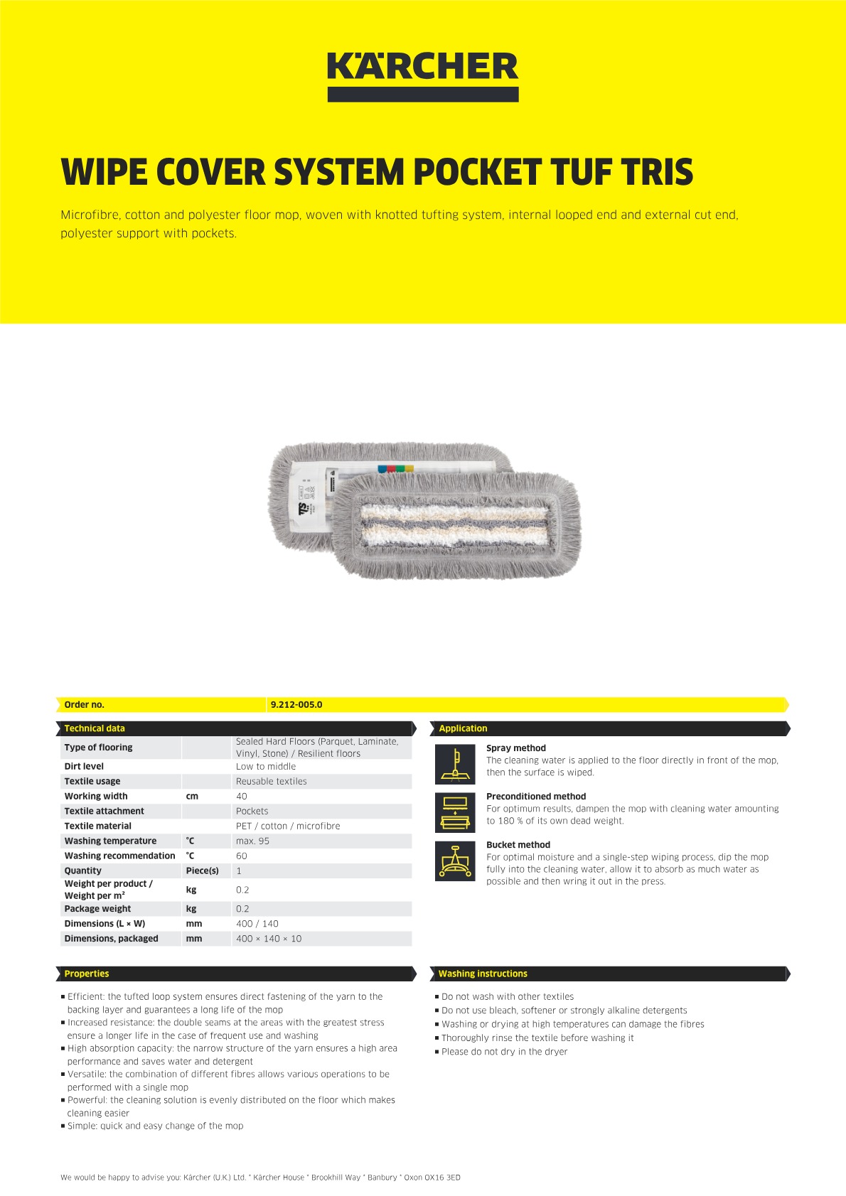 Product information