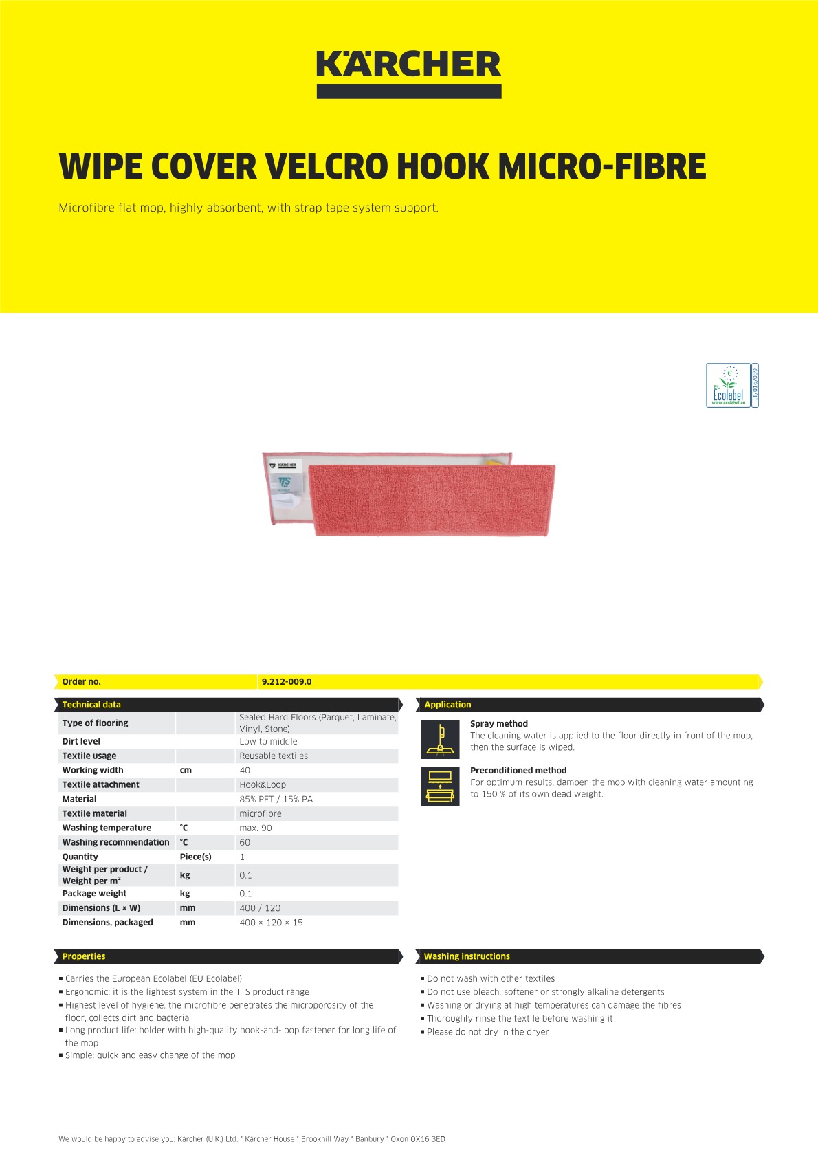 Product information