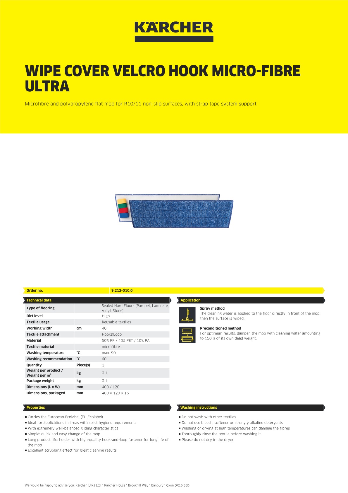 Product information