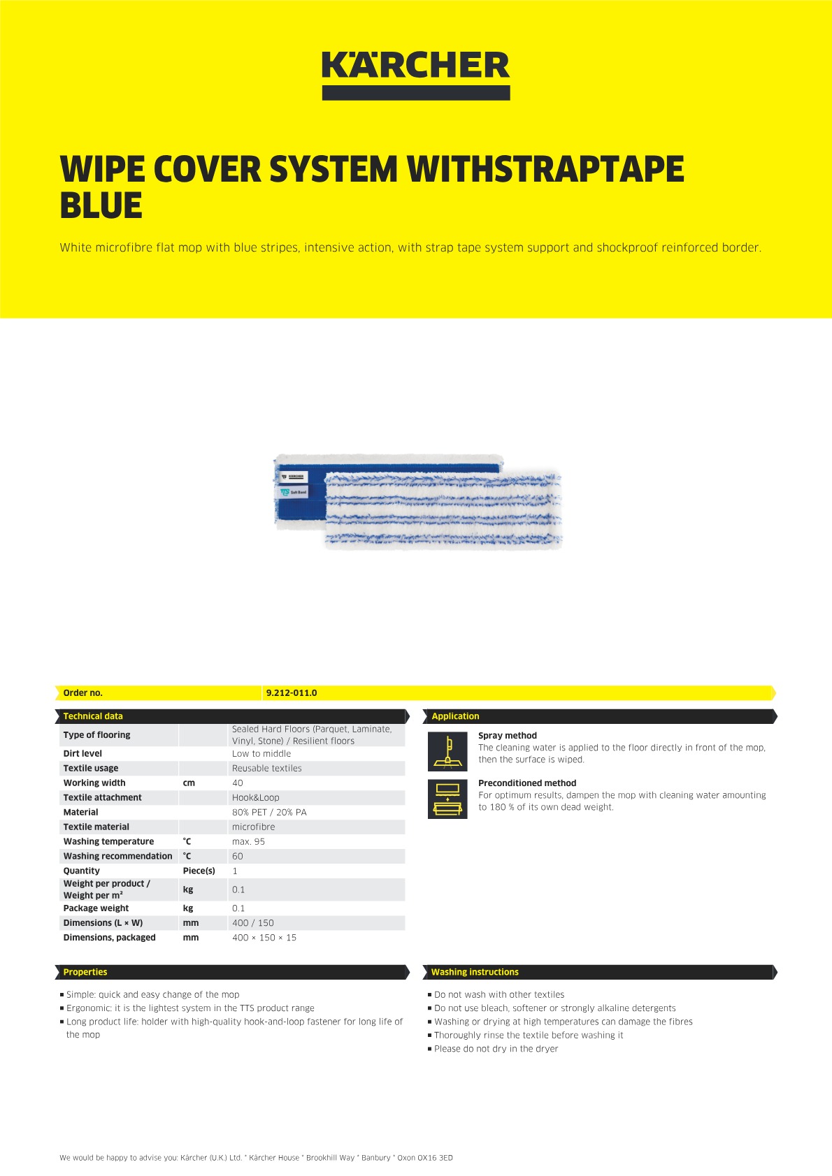 Product information