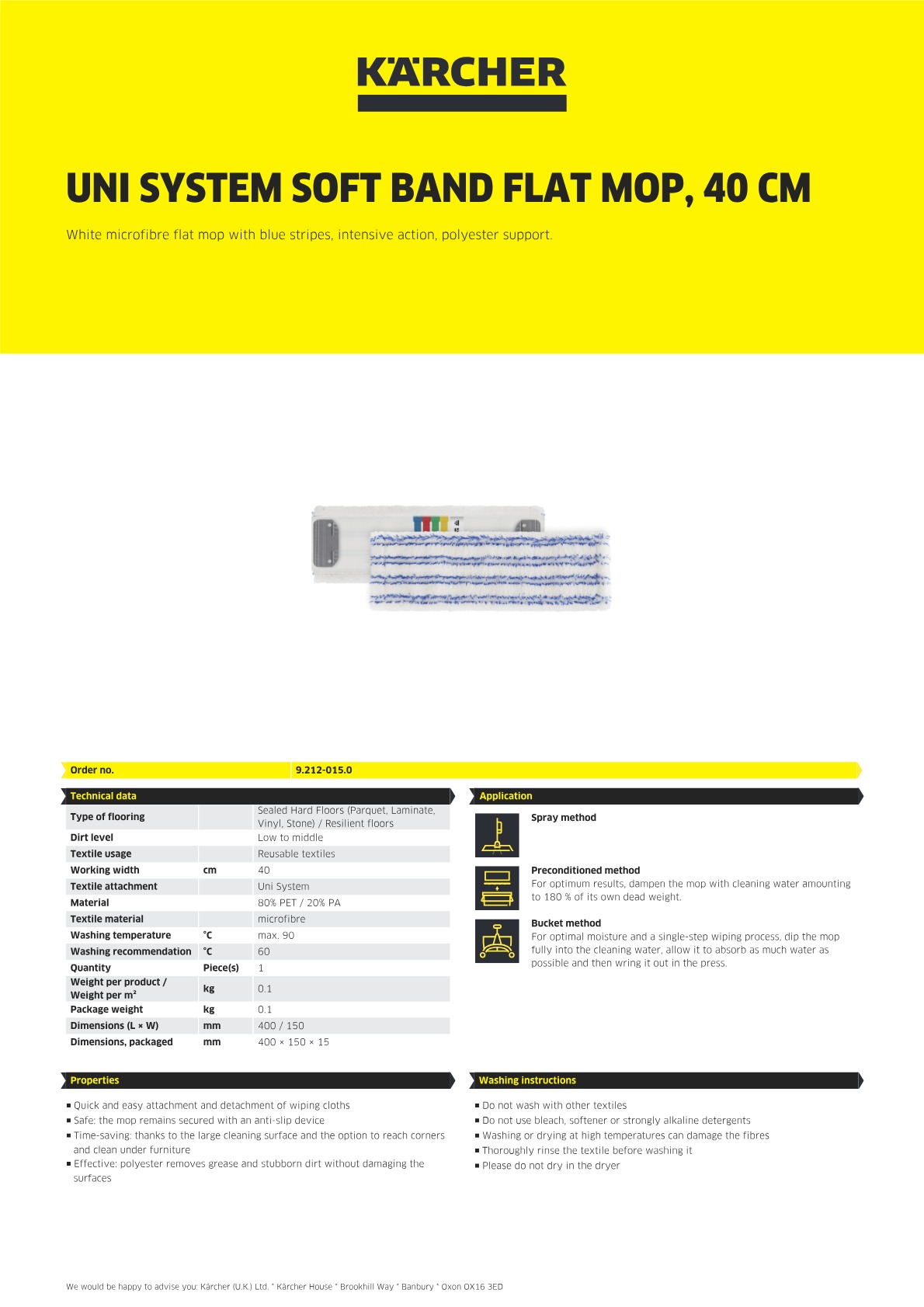 Product information