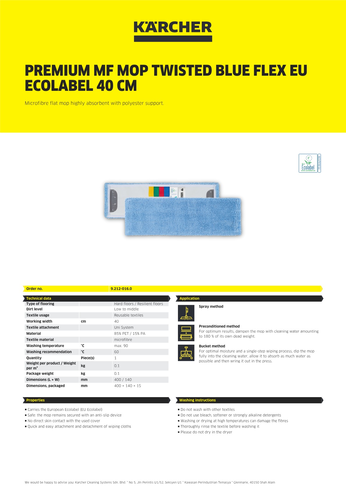 Product information