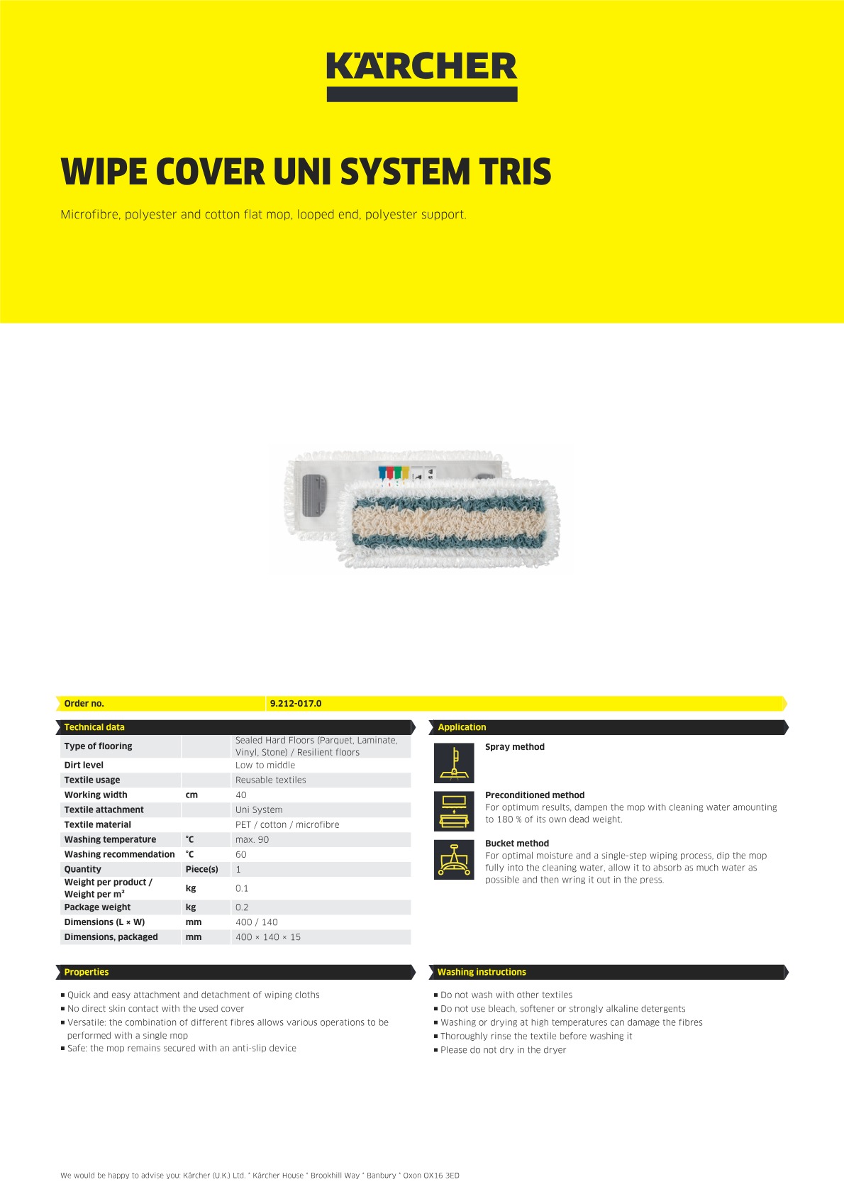 Product information