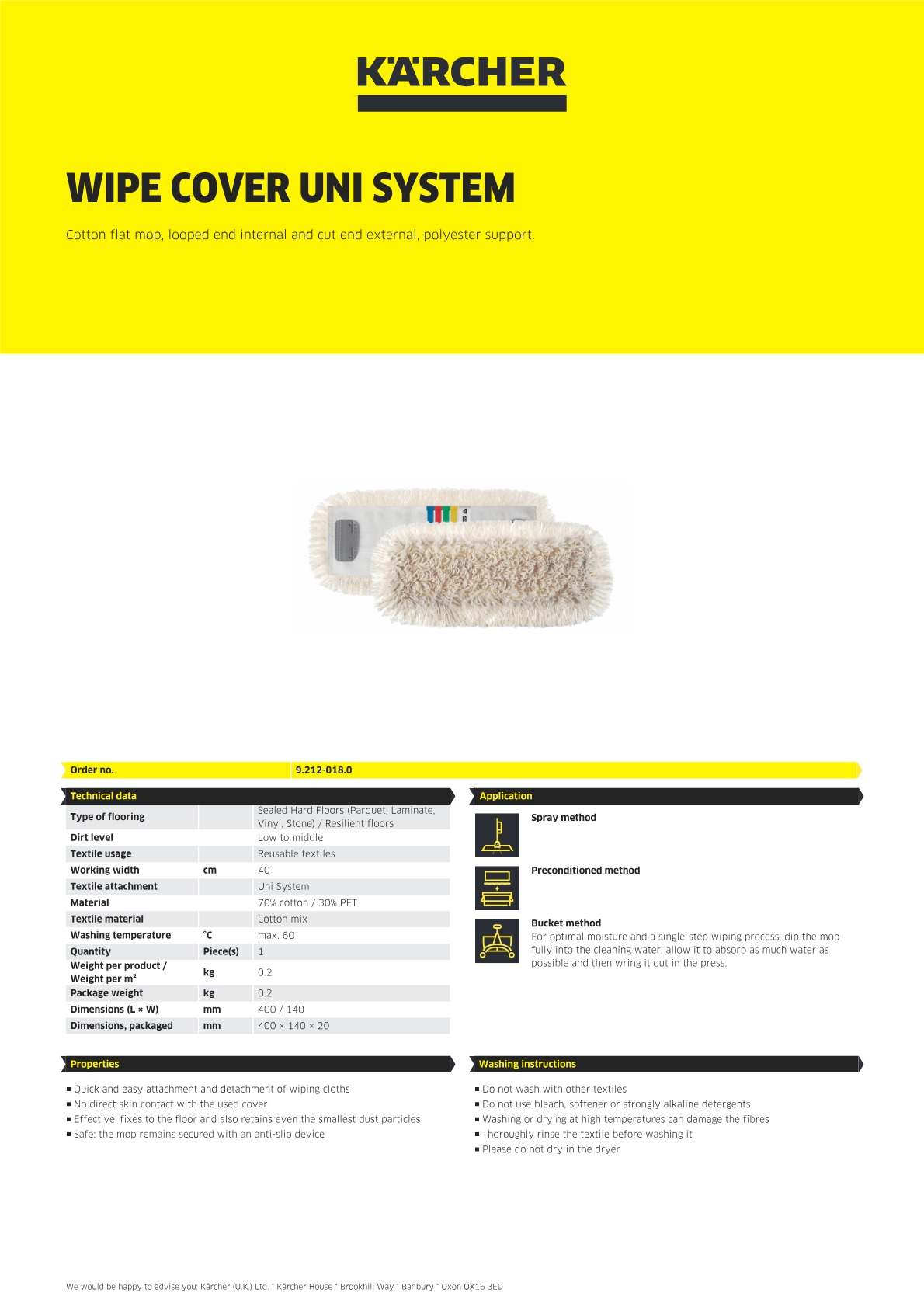 Product information