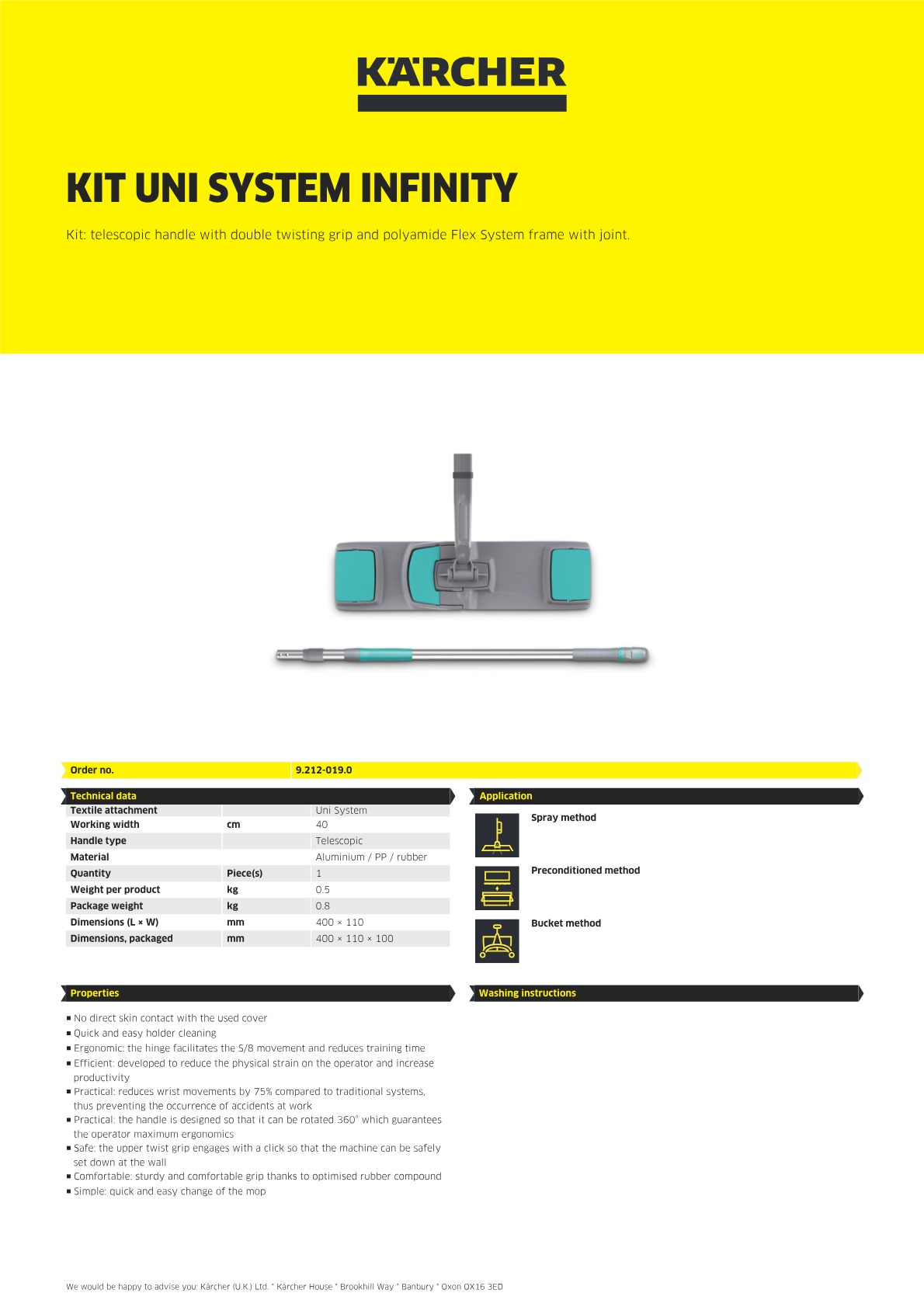 Product information
