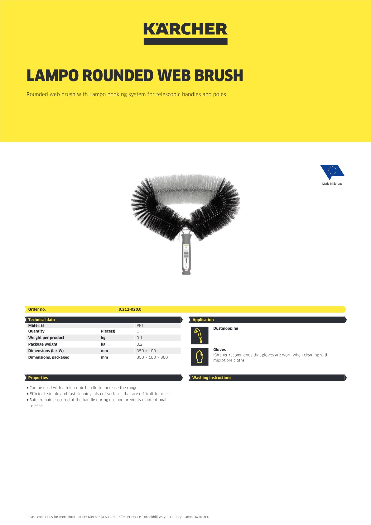 Product information