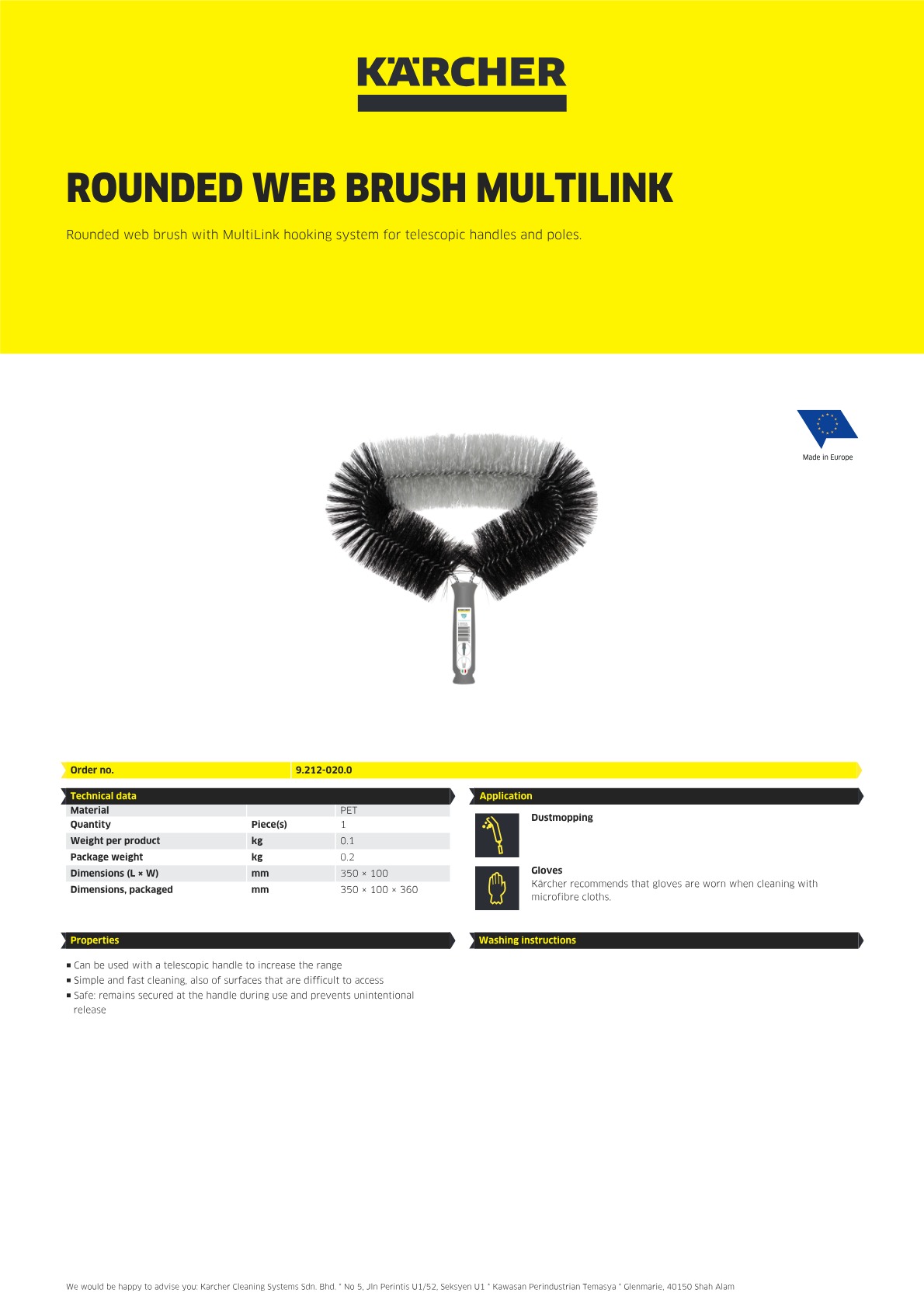 Product information
