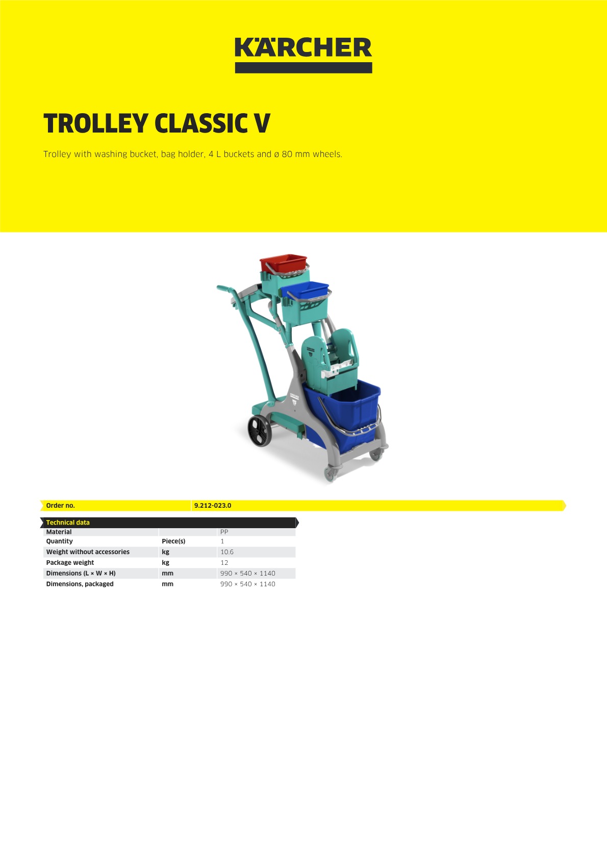 Product information