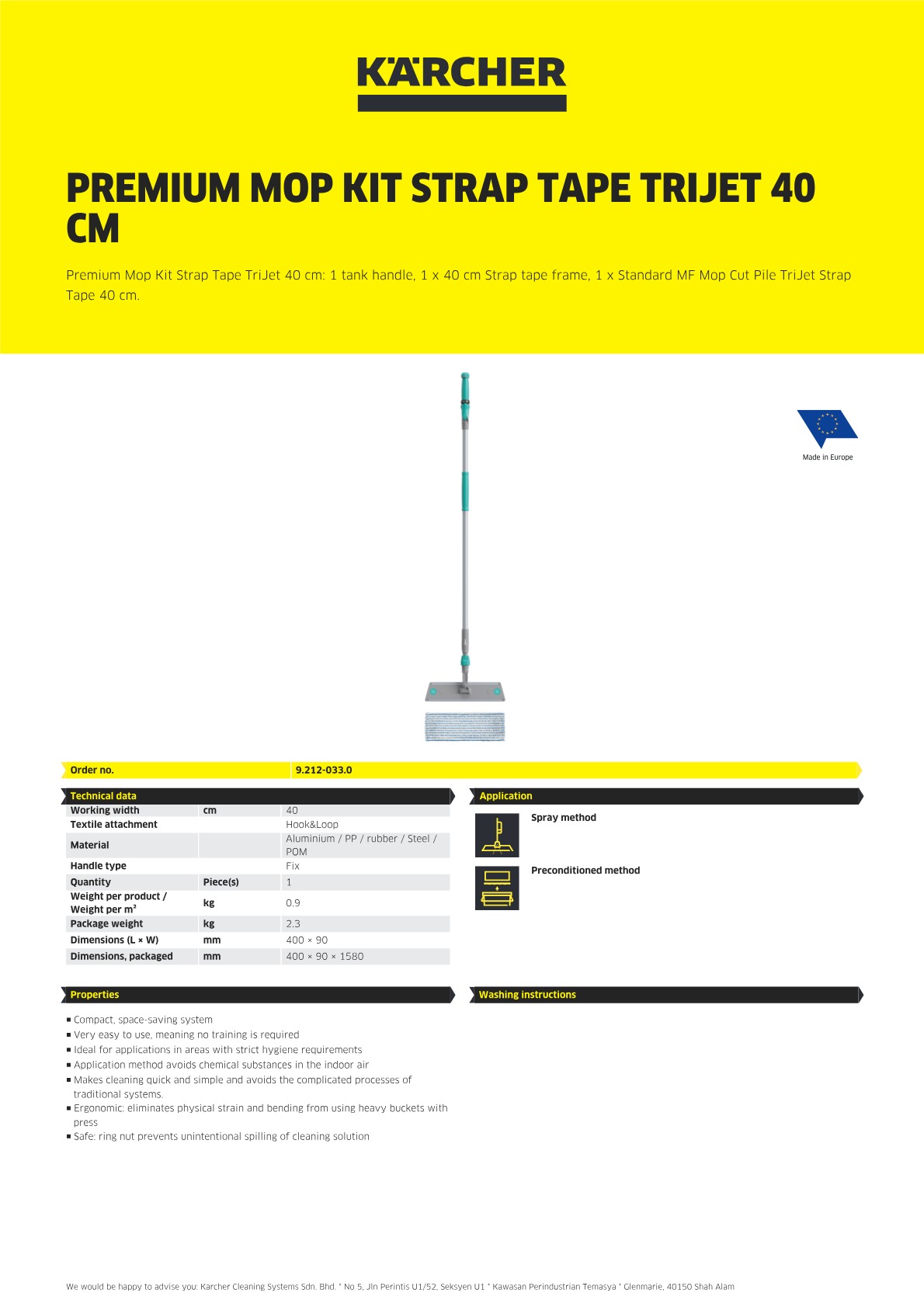 Product information