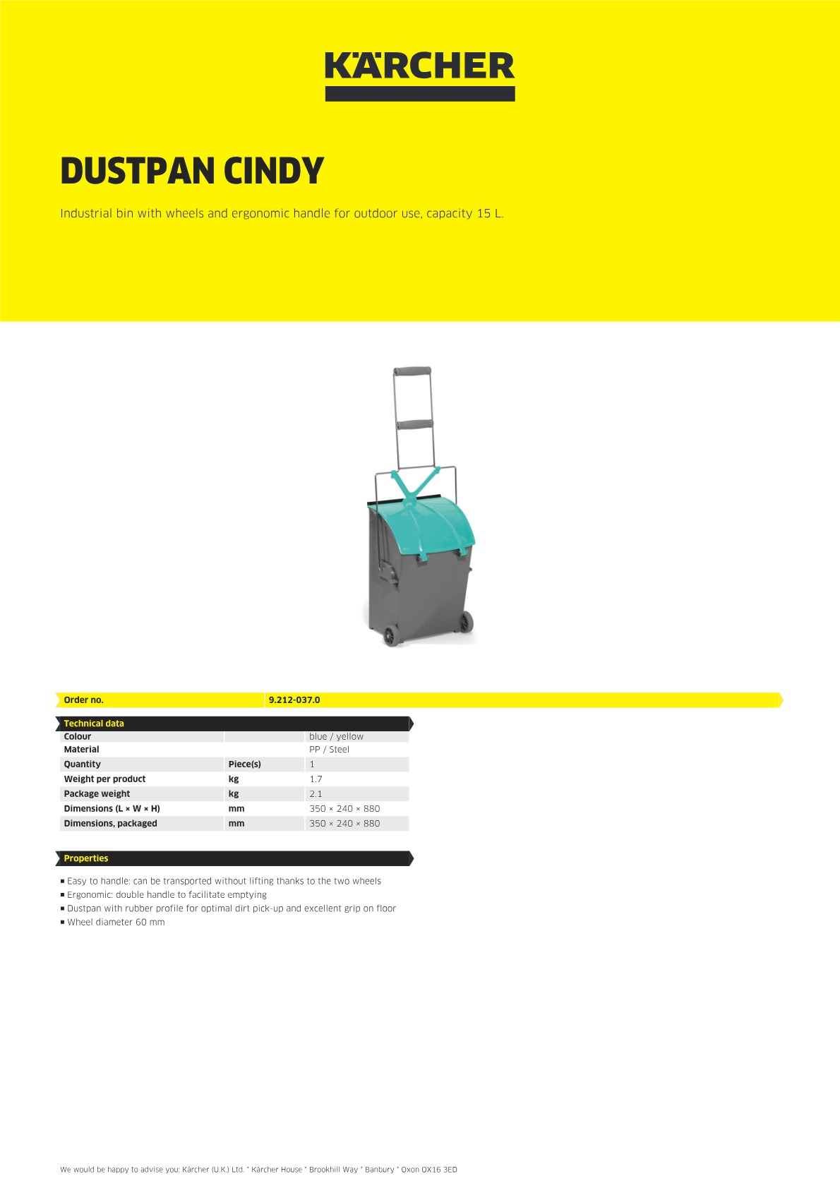 Product information