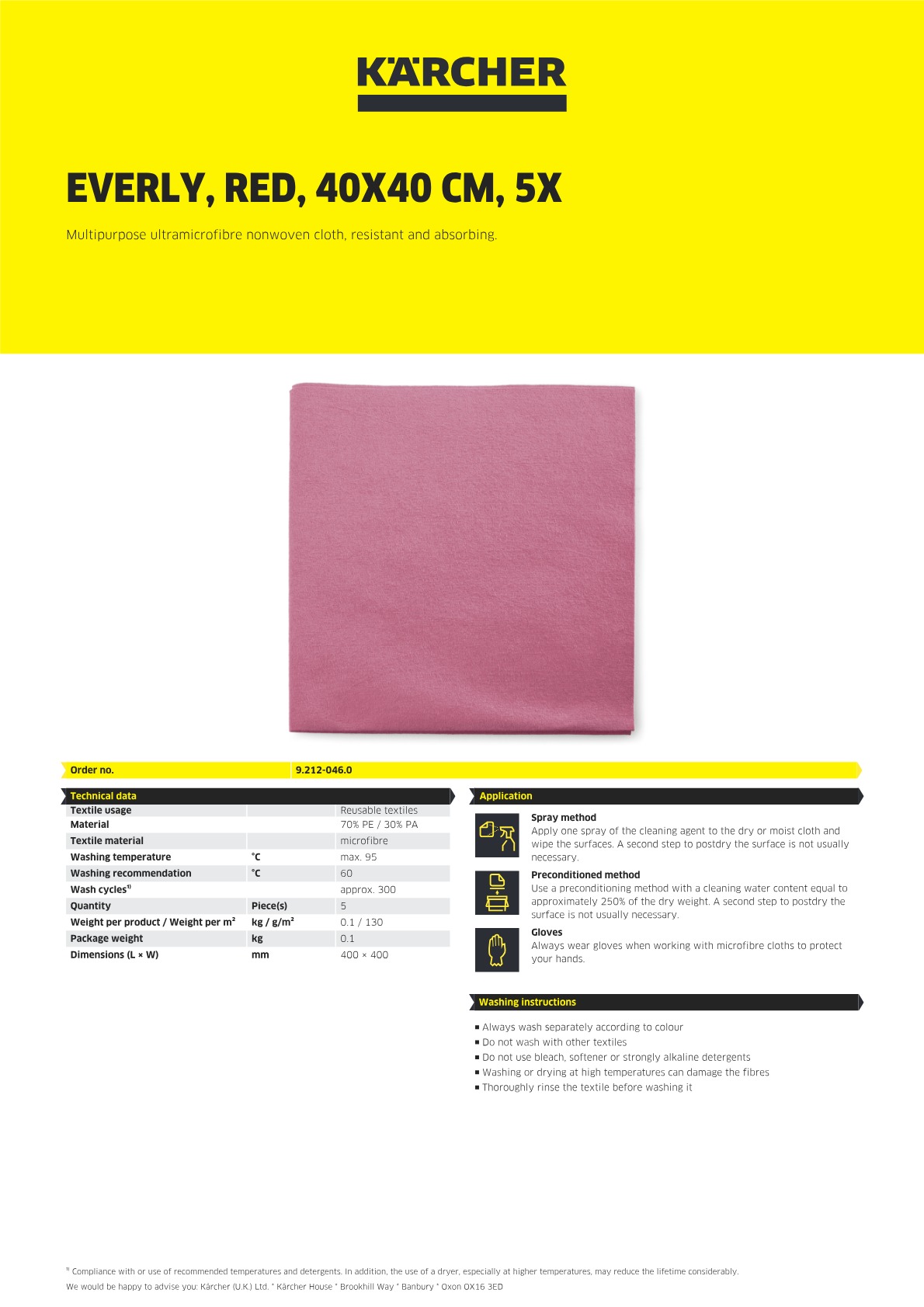 Product information