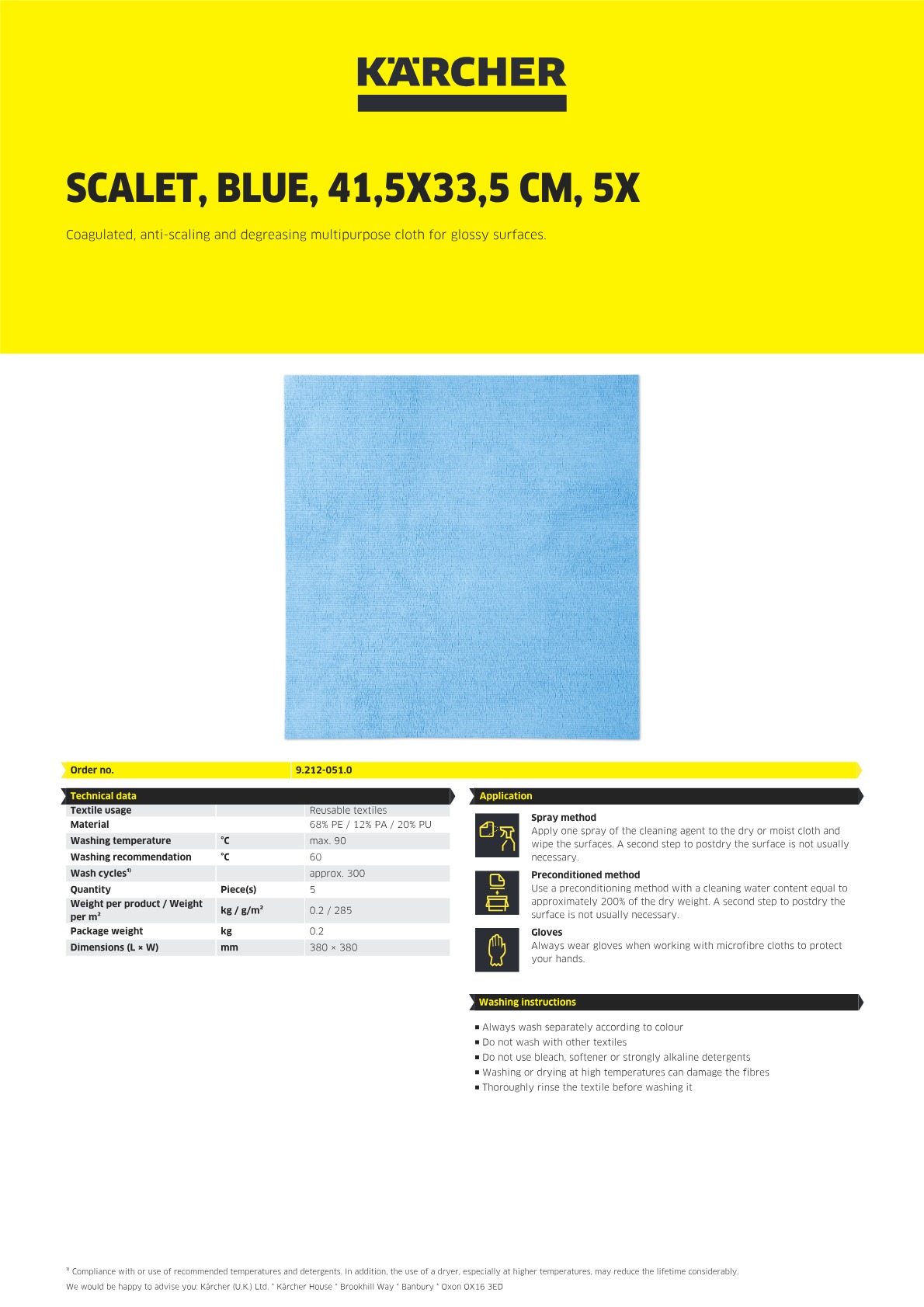 Product information