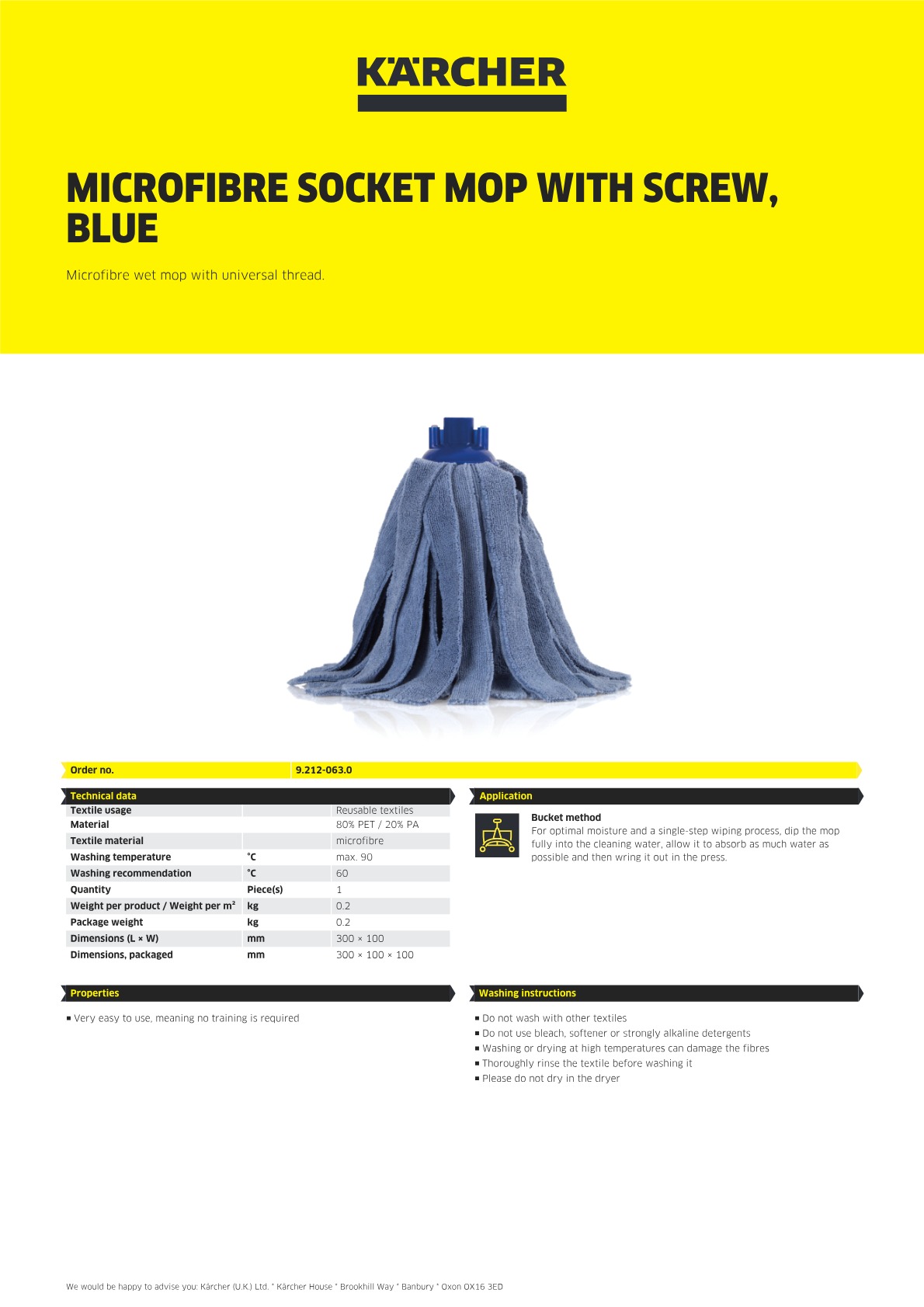 Product information