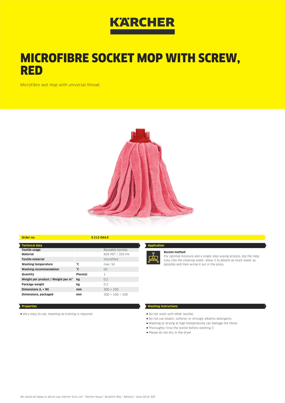 Product information