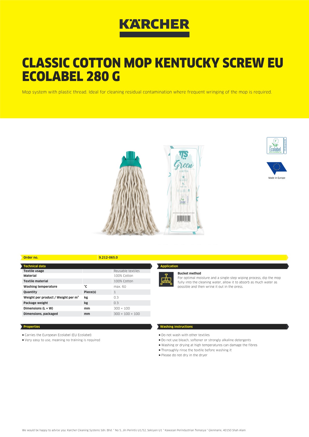 Product information