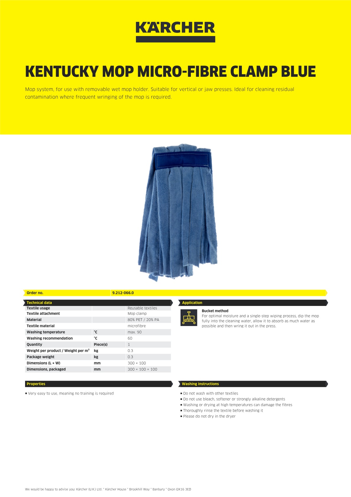 Product information
