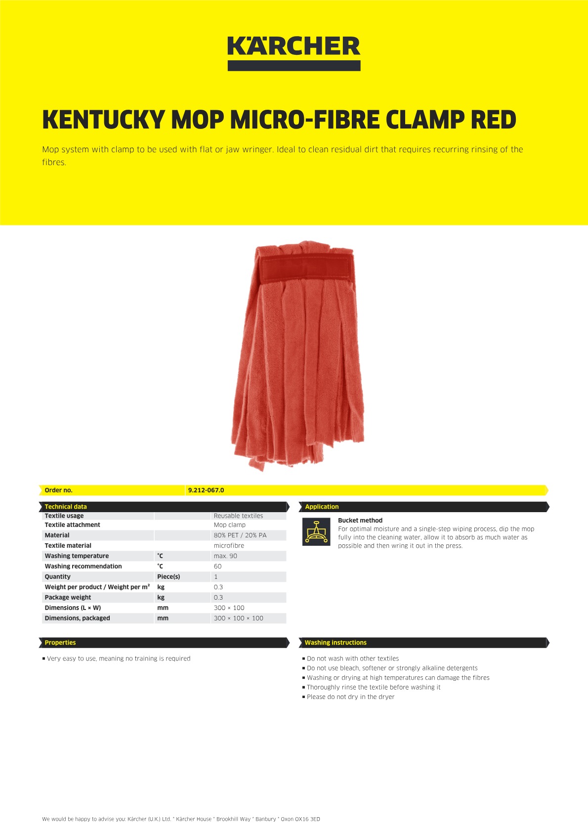 Product information