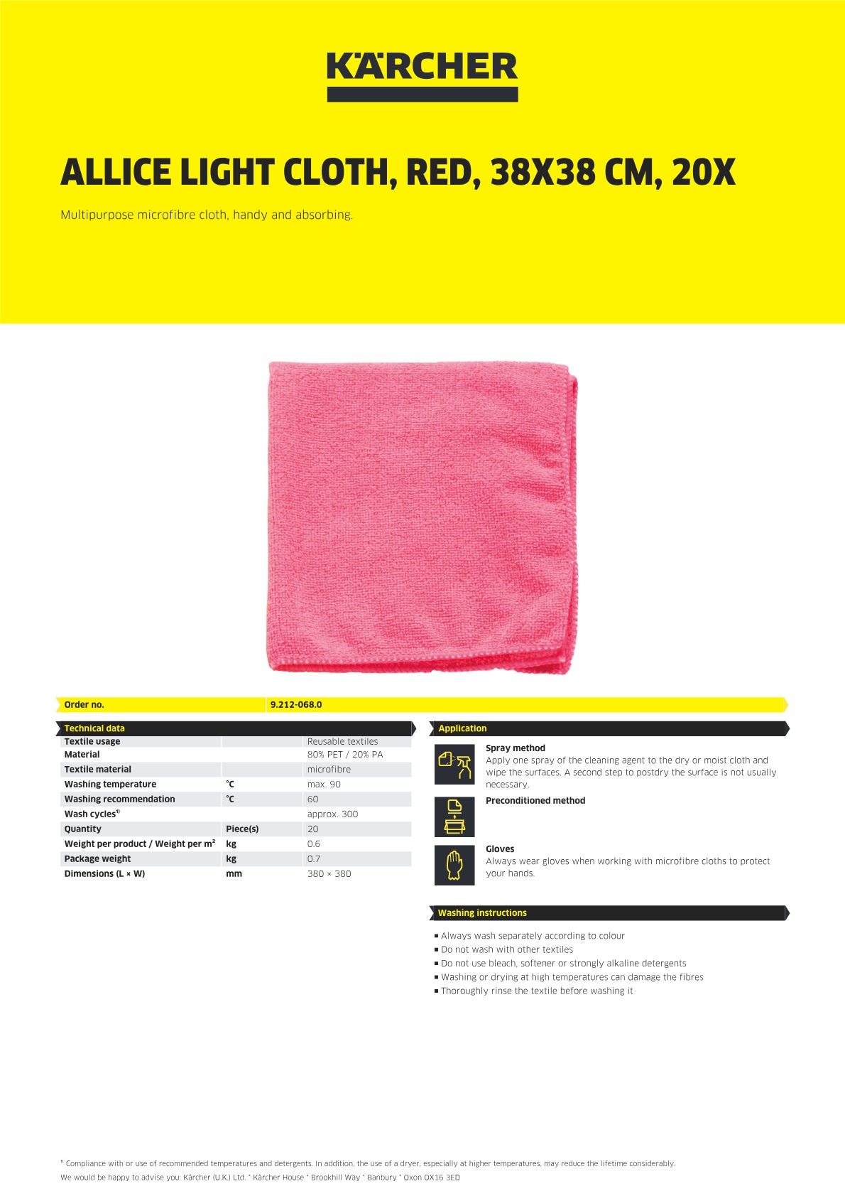 Product information