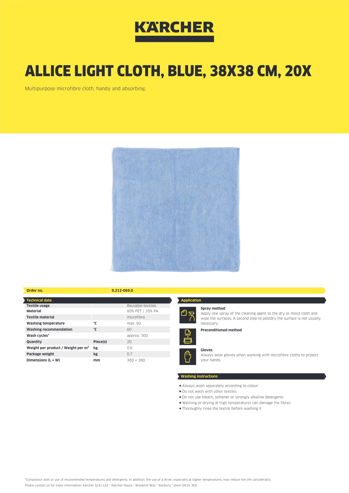Product information