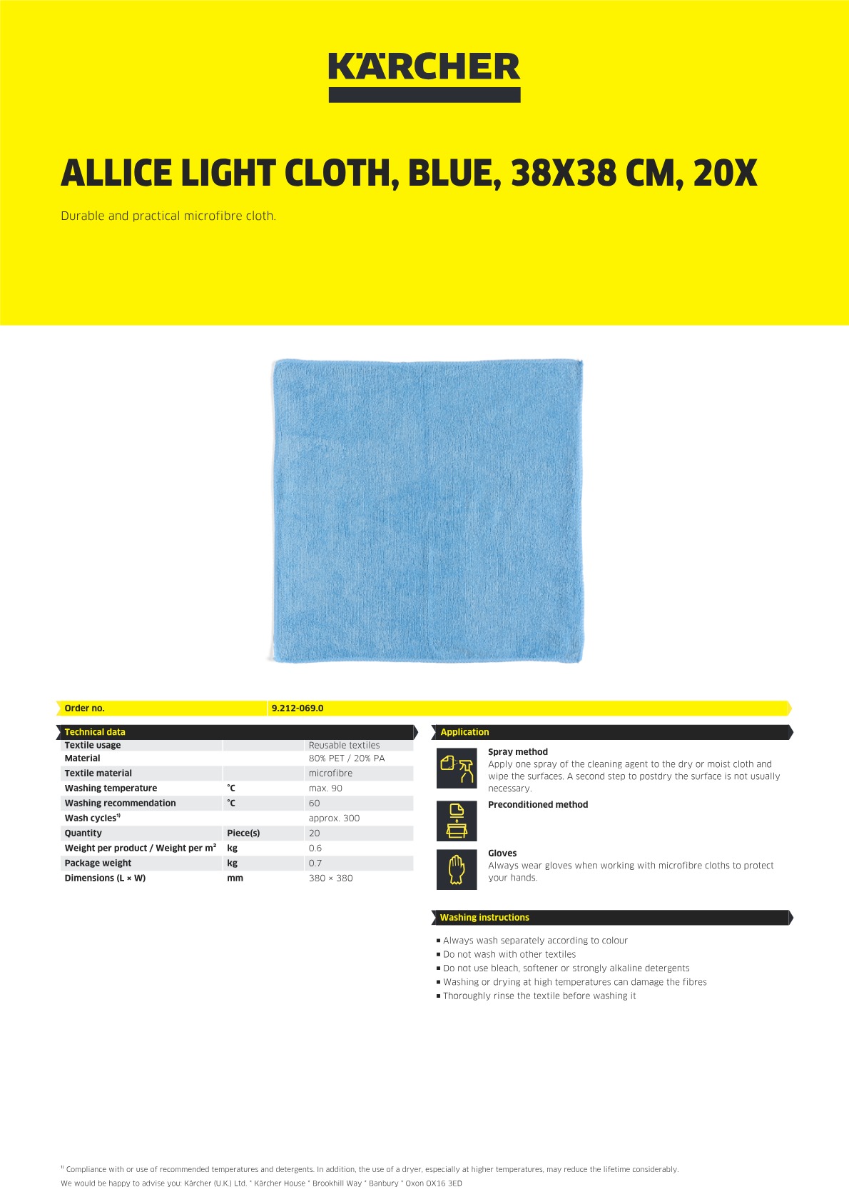 Product information