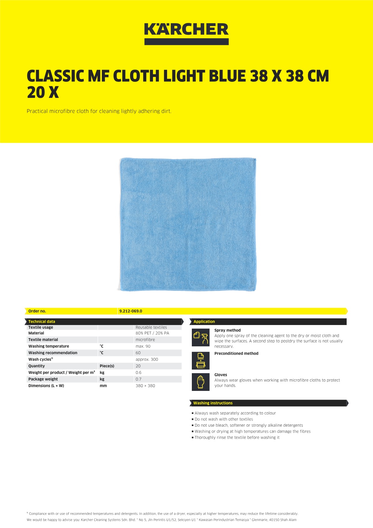 Product information