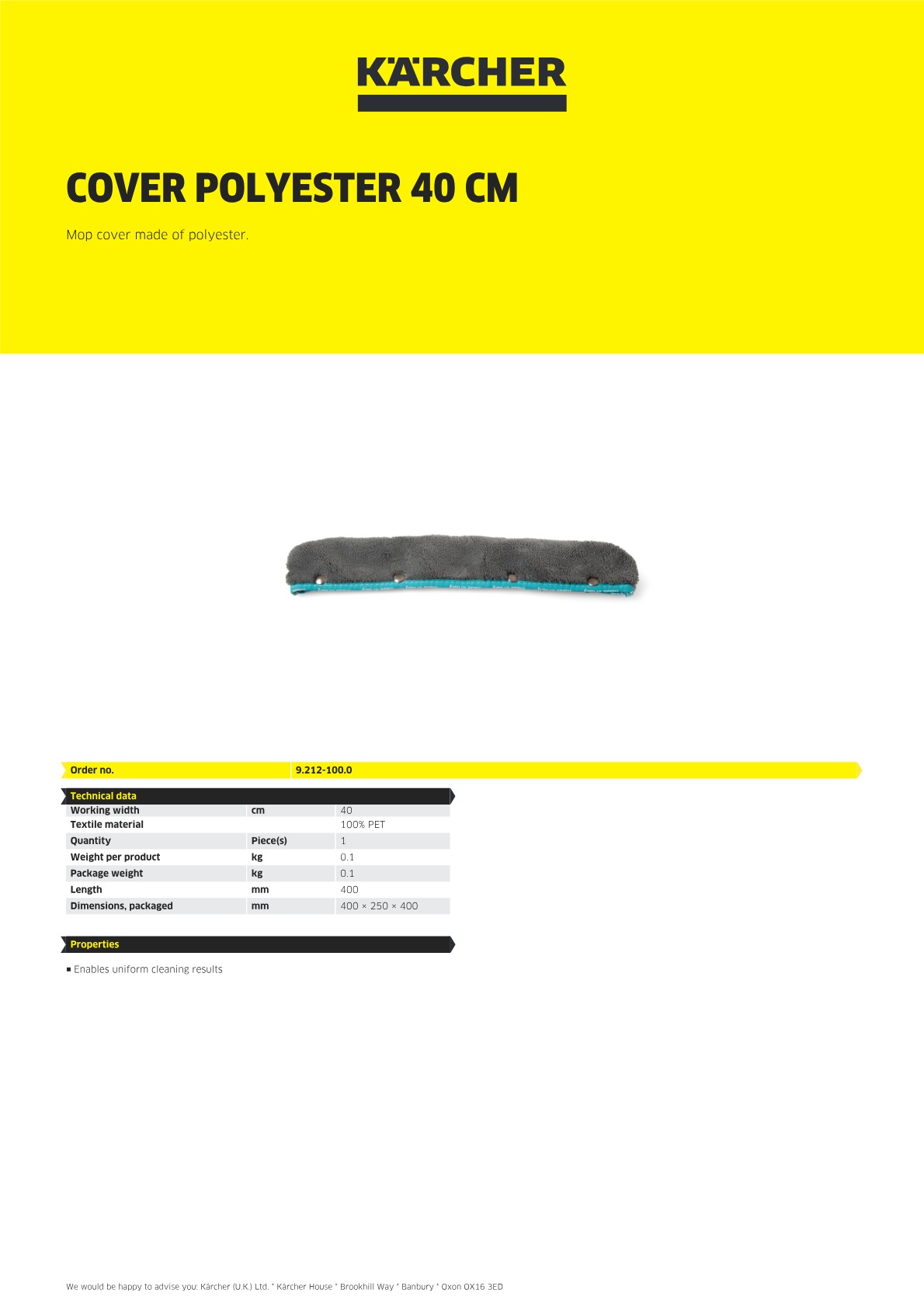 Product information