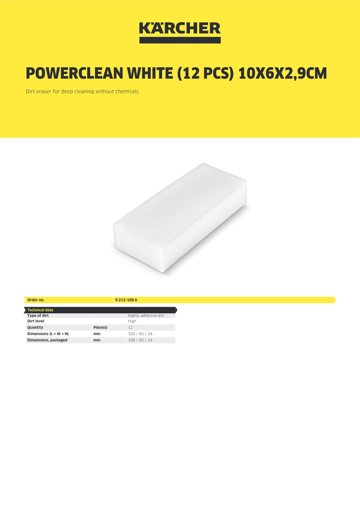 Product information