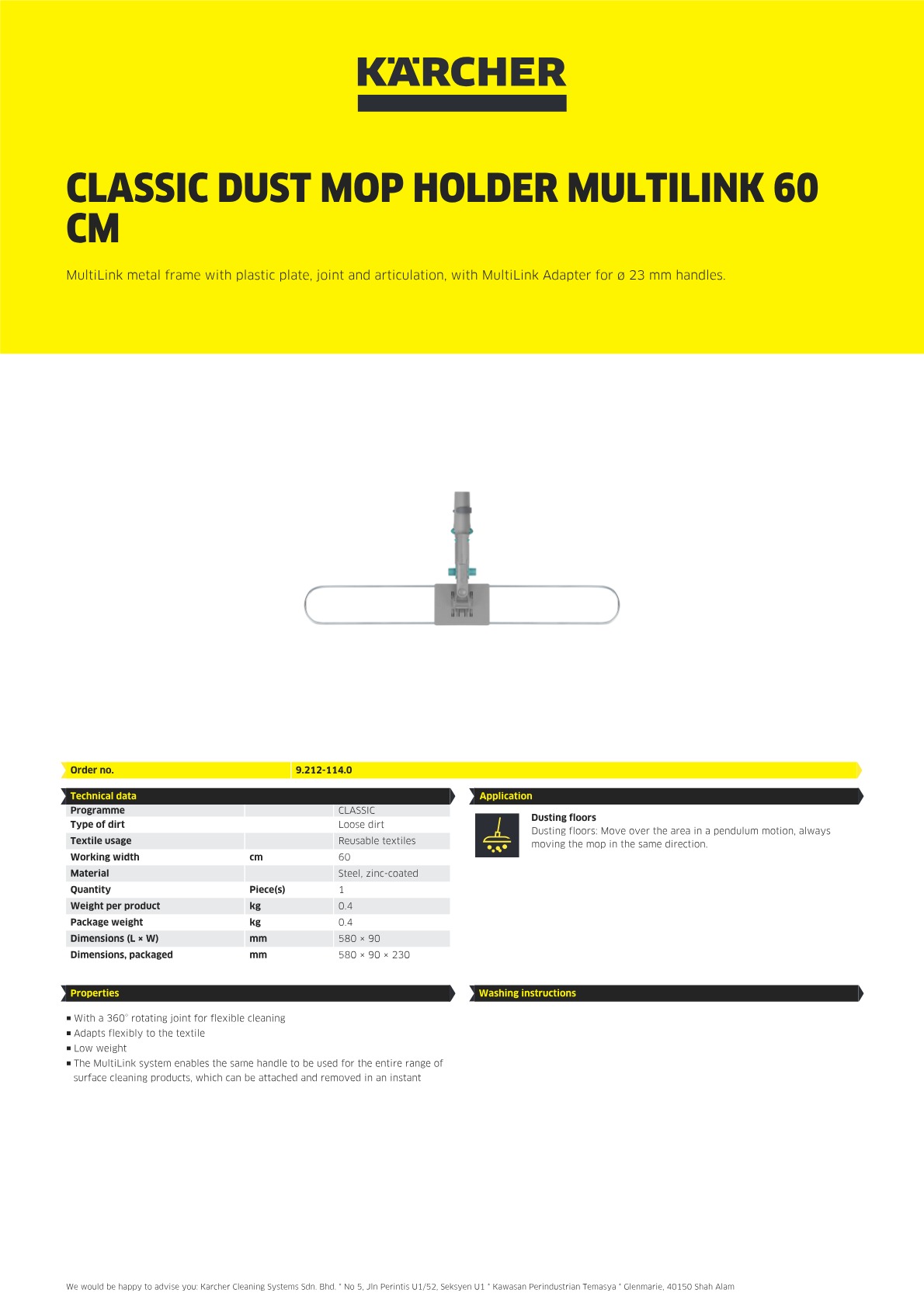 Product information