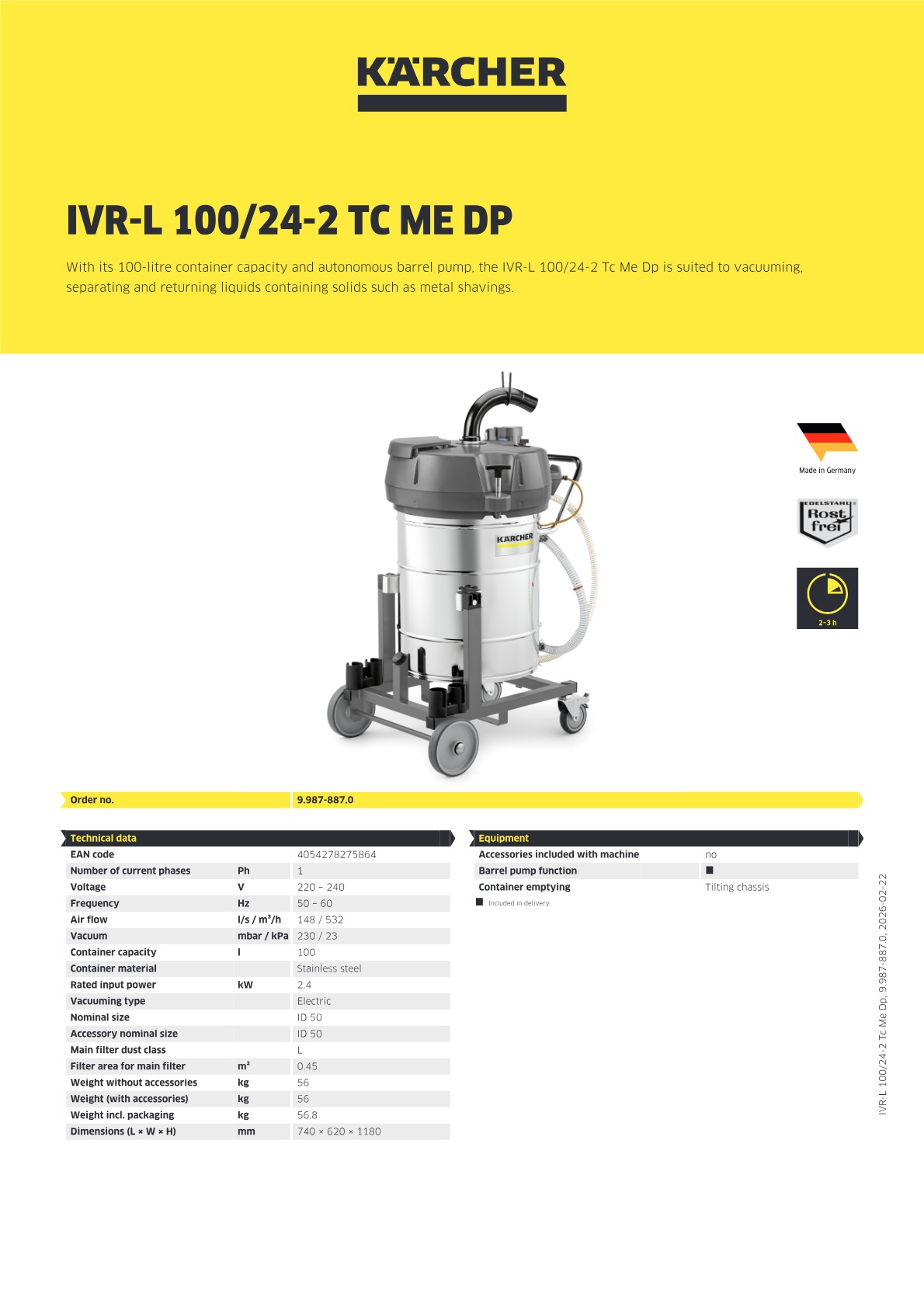 Product information